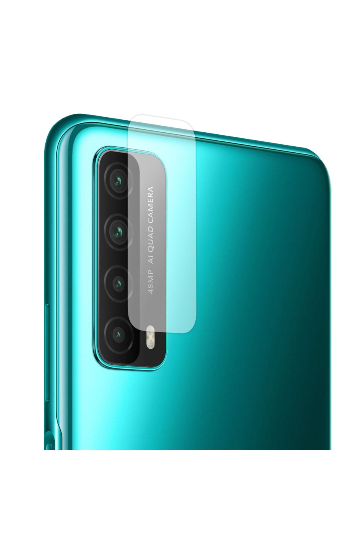 Bufalo Huawei P Smart 2021 Kamera Lens Koruyucu Nano Cam Şeffaf Tam Kaplama