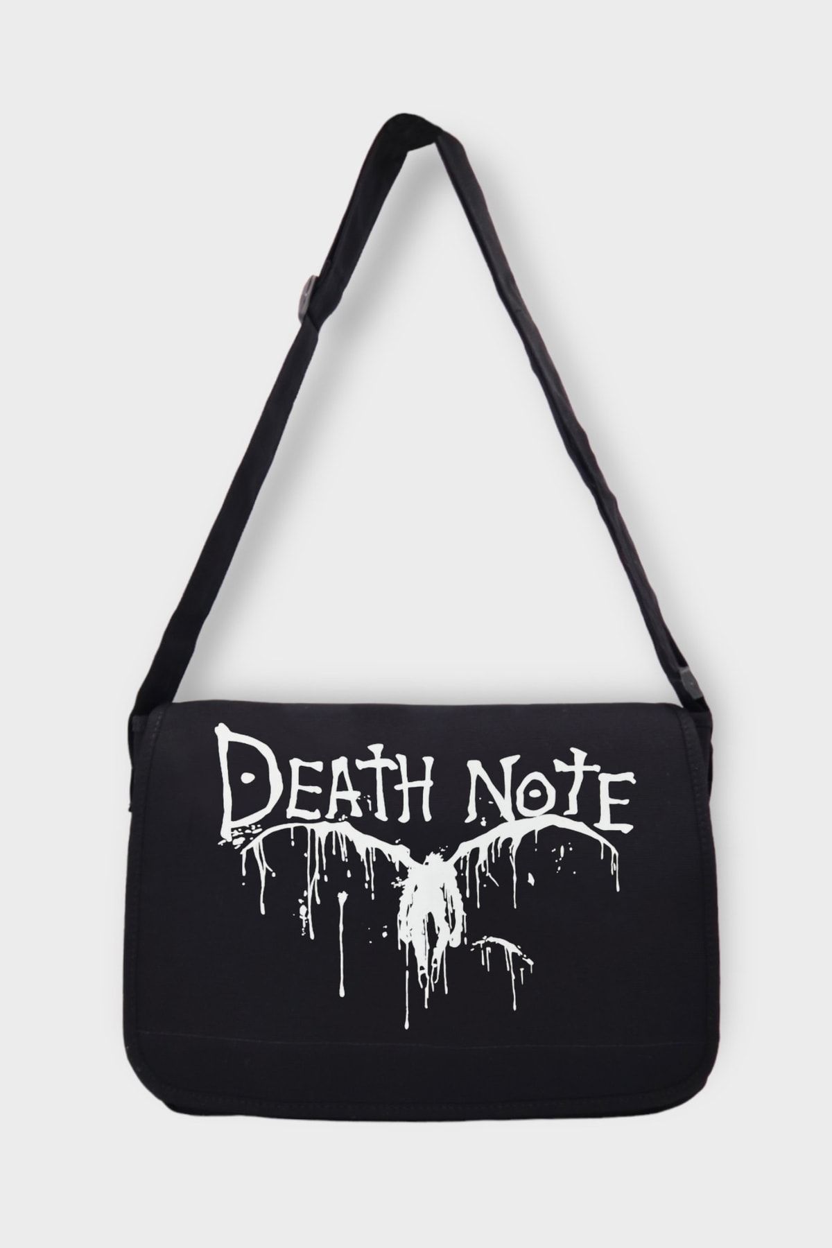 Ef Butik Siyah Death Note Postacı Çanta