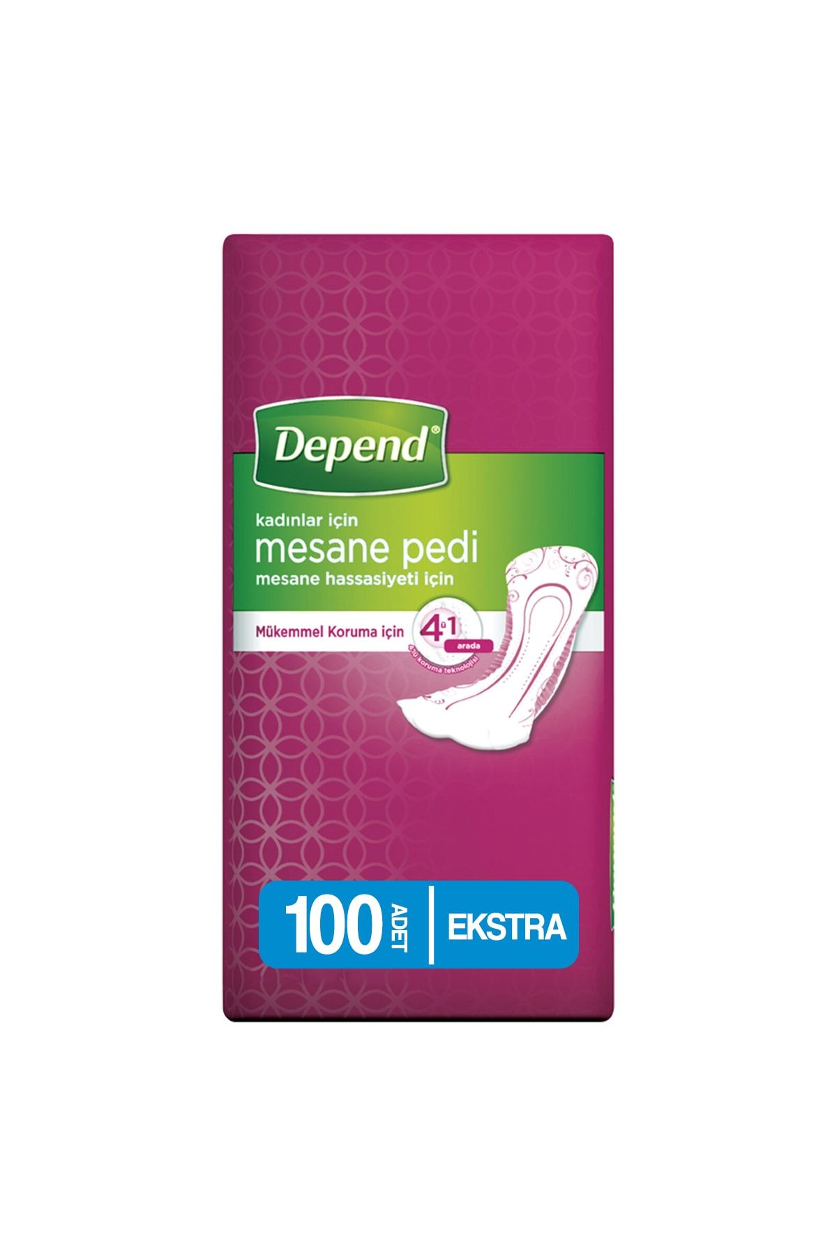 Depend Mesane Pedi Ekstra 100 Adet