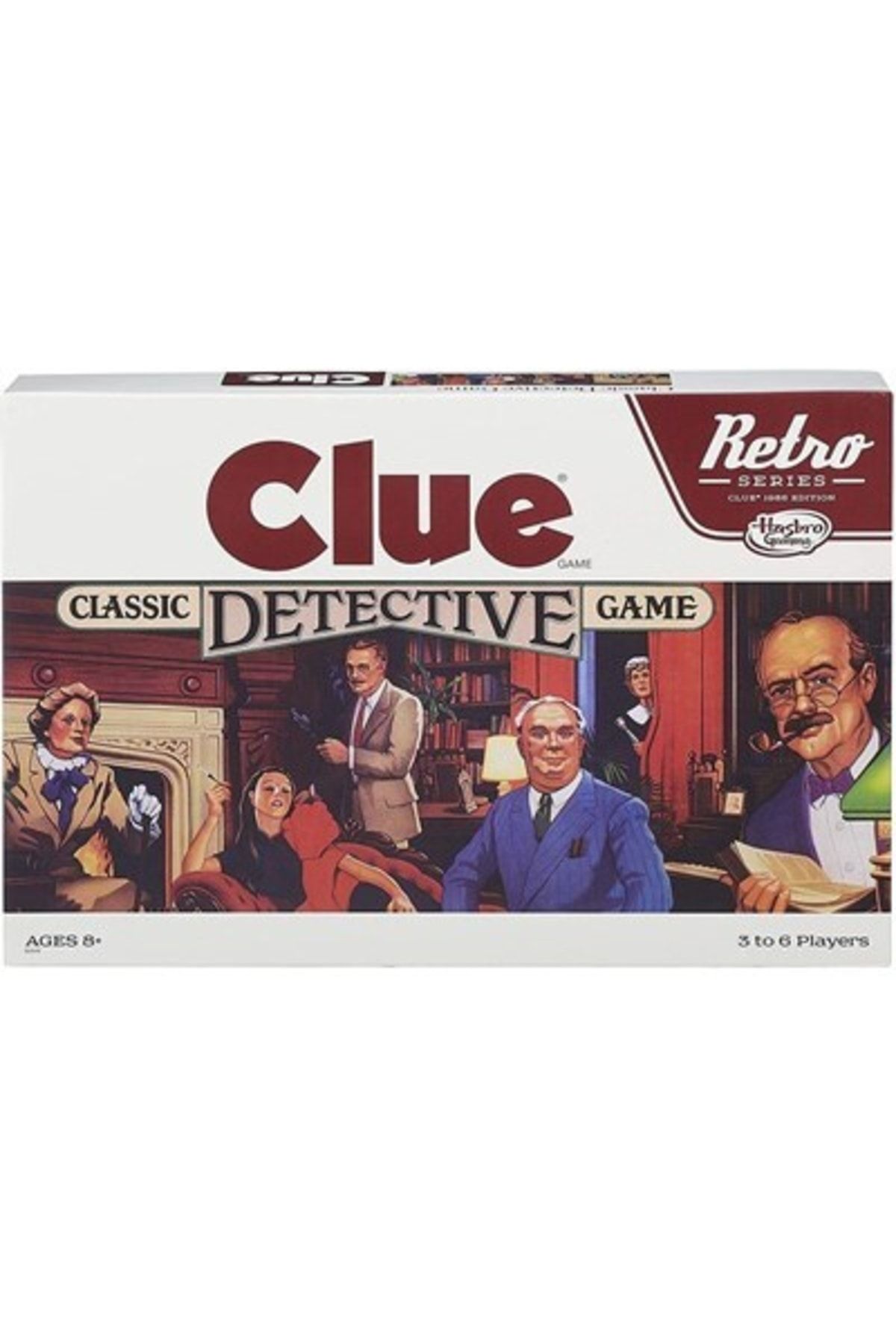 Hasbro Retro Serisi Clue Dedektif Masa Oyunu - Ingilizce (yurt Dışından)