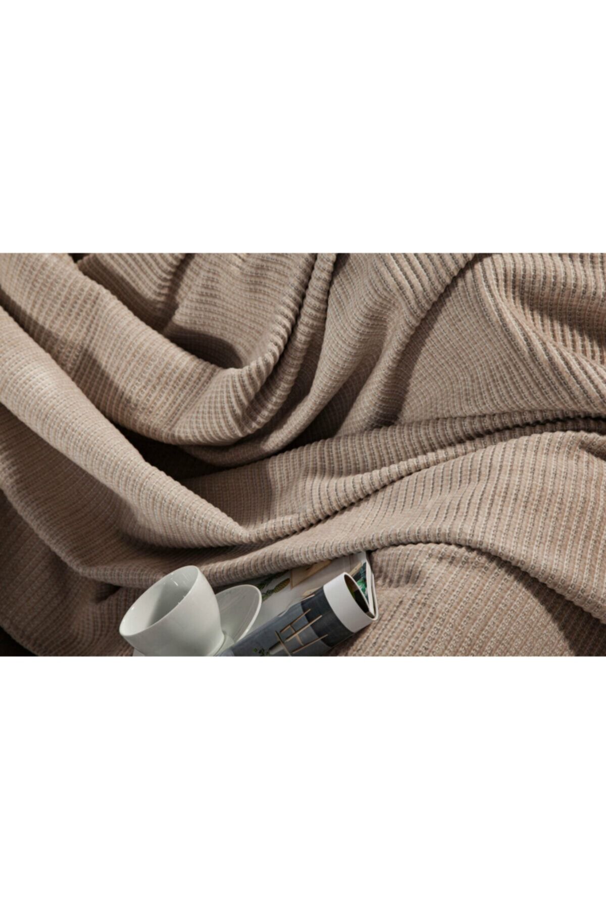 Doqu Home Softy Battaniye Tek Kişilik (150x200) Bej