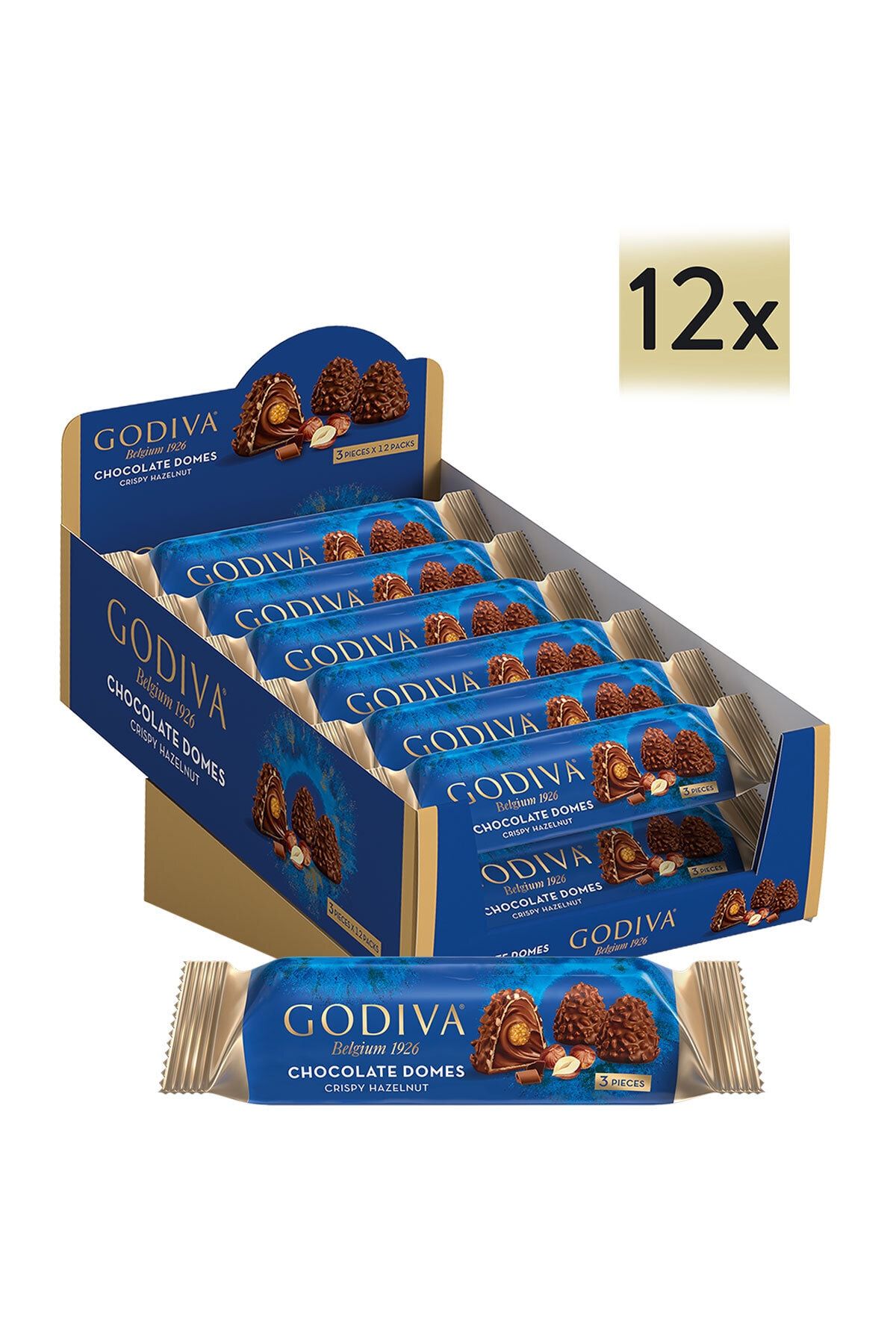 Godiva Gdv Domes Choc.fın.30g X12 Adet