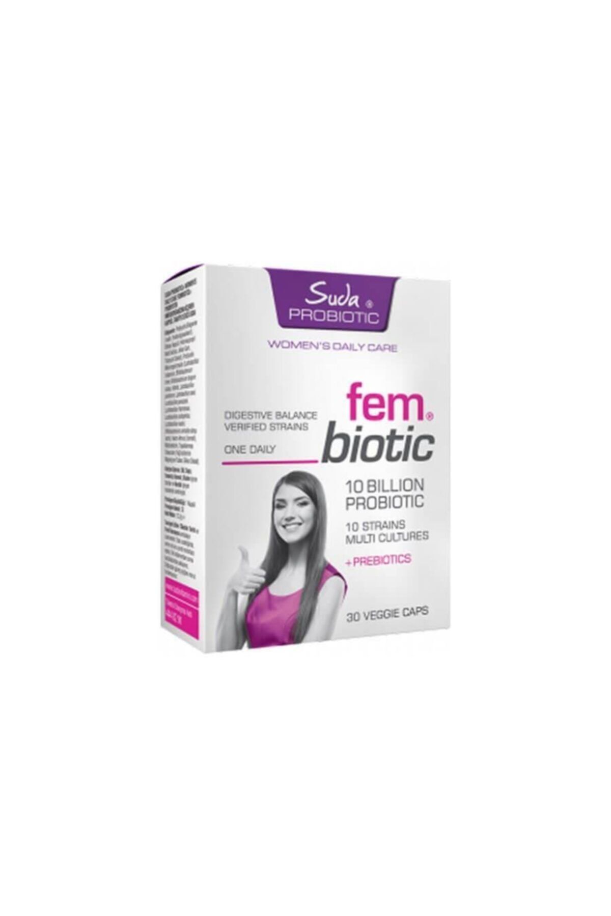 Suda Collagen Suda Probiotic Fem Biotic 30 Kapsül