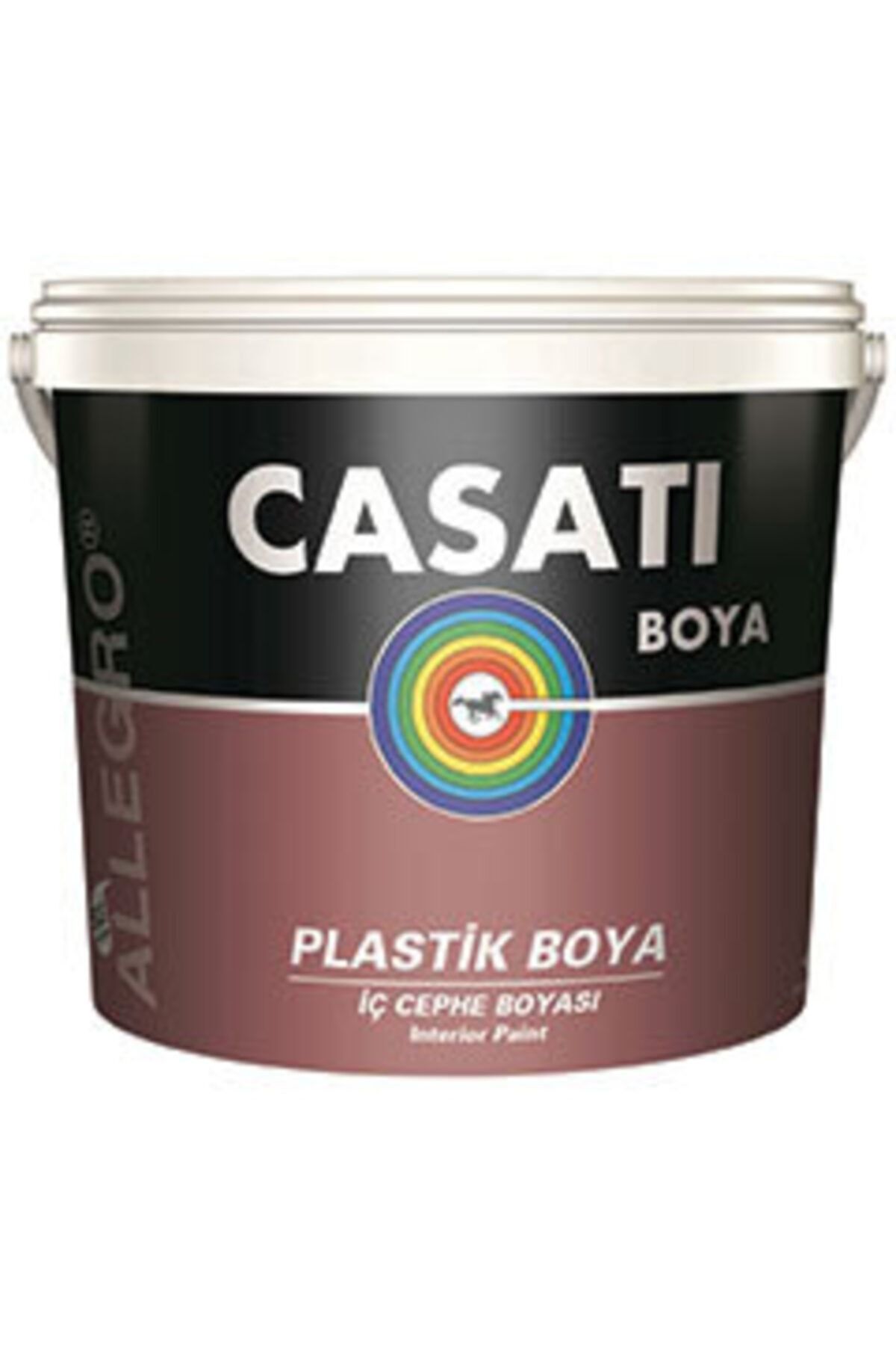 Casati Allegro Su Bazlı Iç Cephe Plastik Boya Dingin Beyaz Rengi 10 Kg