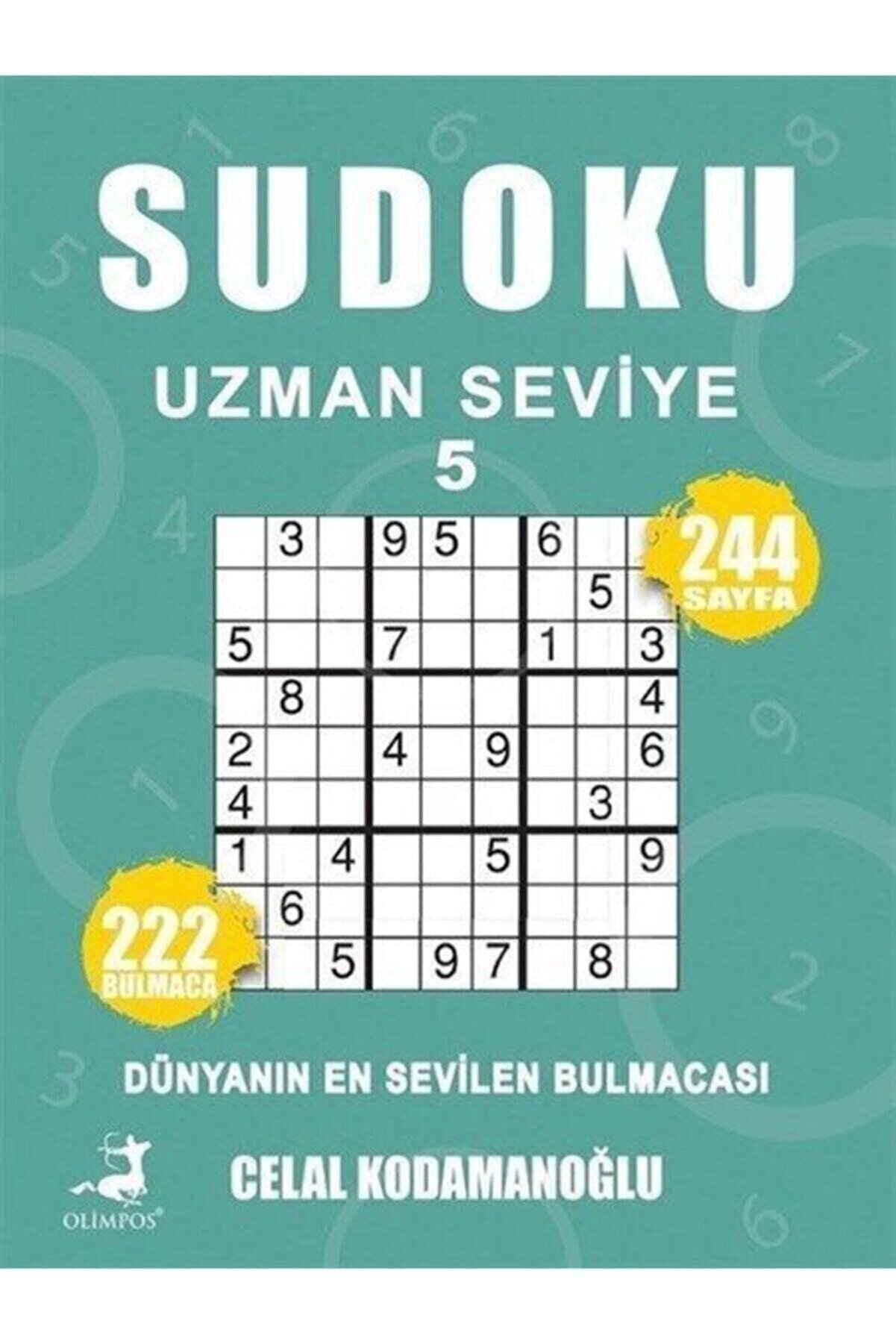 Olimpos Yayınları Sudoku Uzman Seviye 5 - - Celal Kodamanoğlu Kitabı