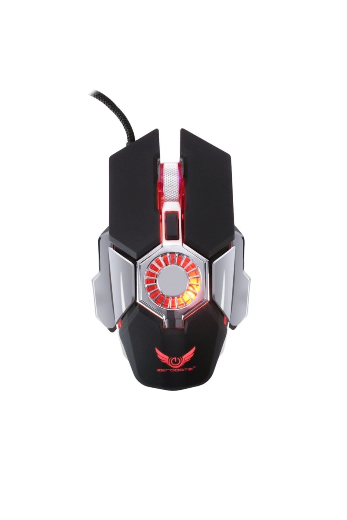 MF PRODUCT Strike 0593 Rgb Kablolu Fanlı Gaming Mouse Siyah