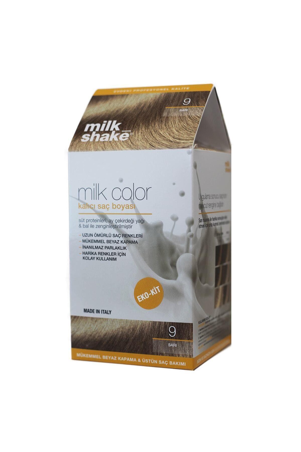 Milkshake Milk Color Eko-kit Sarı -9 (Köpüksüz)