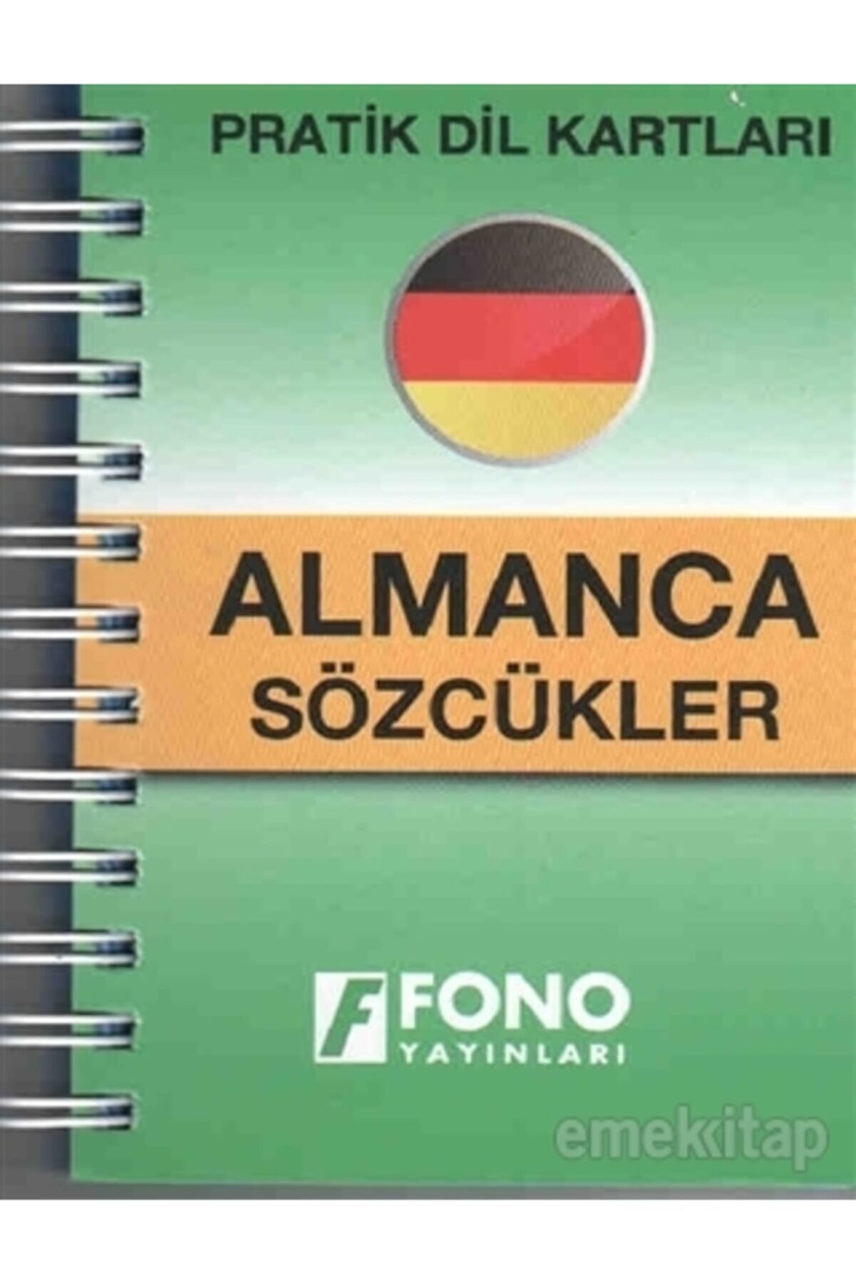 Fono Yayınları Pratik Dil Kartları - Almanca Sözcükler