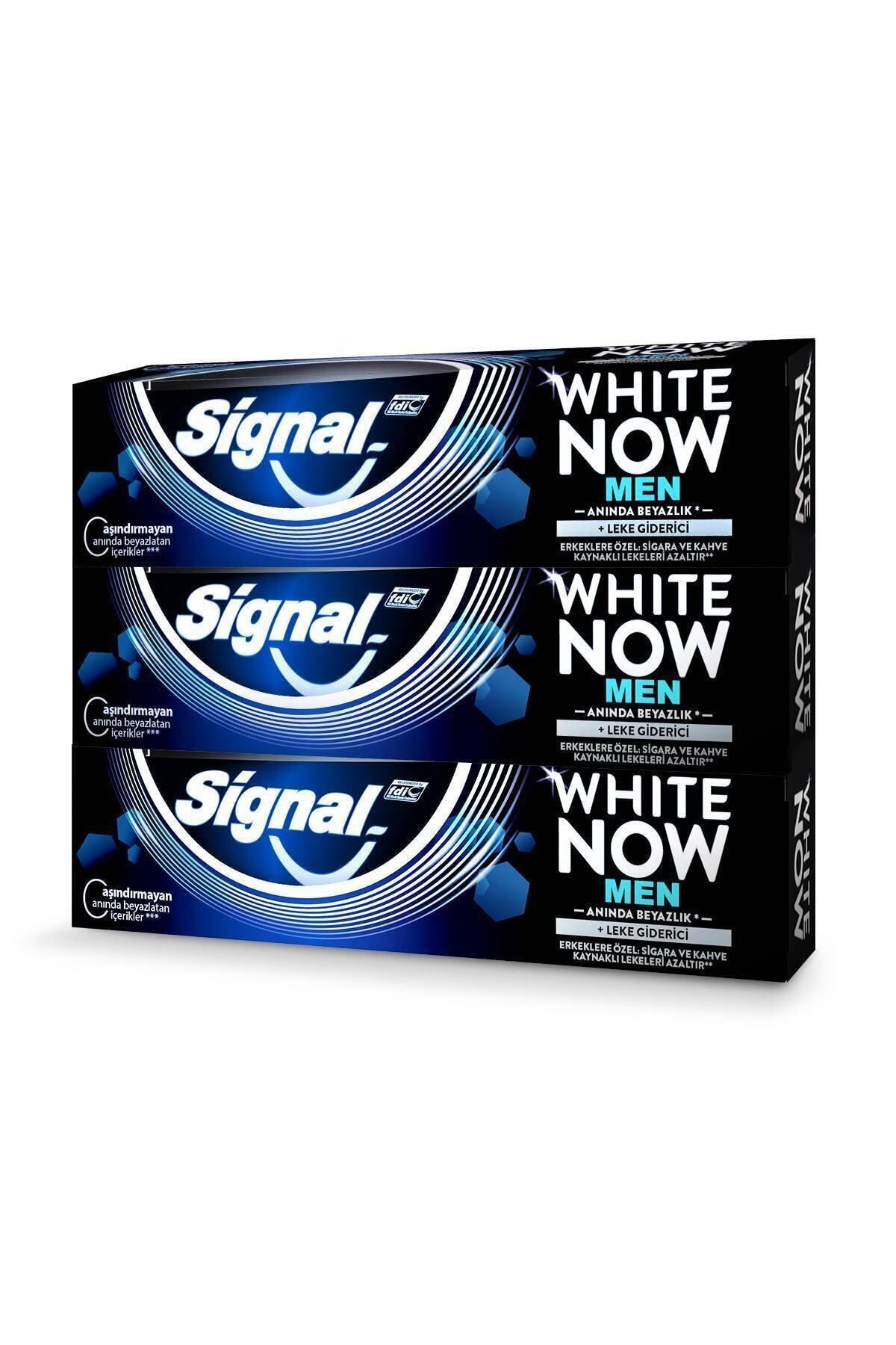 Signal Whıt Now Men 75 ml X3 Set.uni