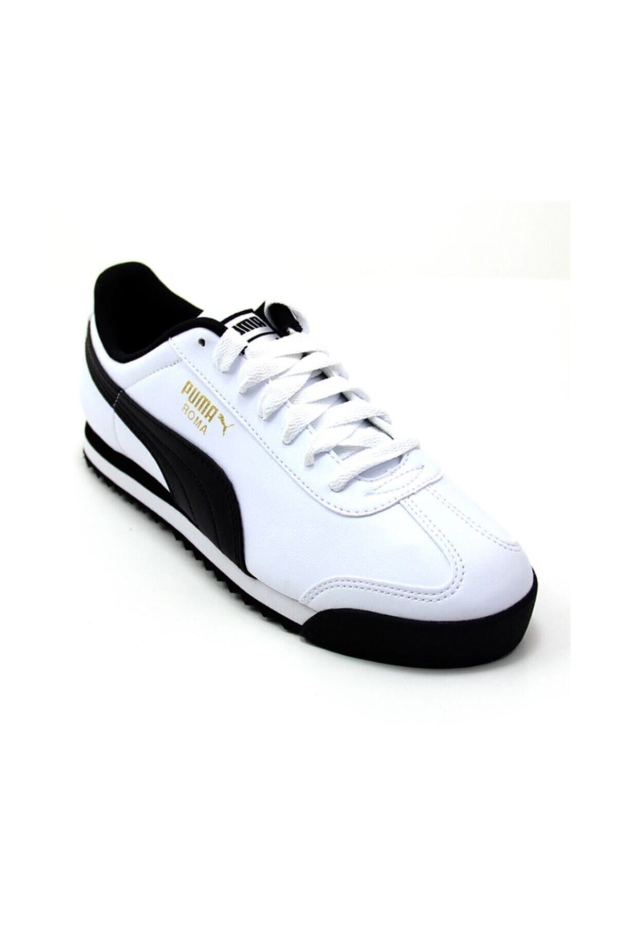 Puma Unisex Beyaz Roma Basic Spor Ayakkabı 35357204