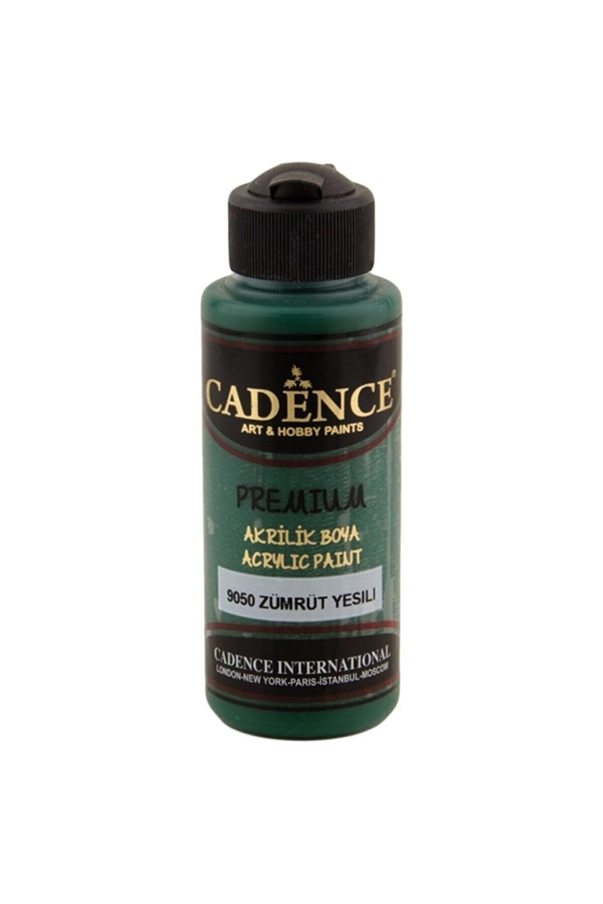 Cadence Premium Akrilik Boya 9050 Zümrüt Yeşil 120 Ml