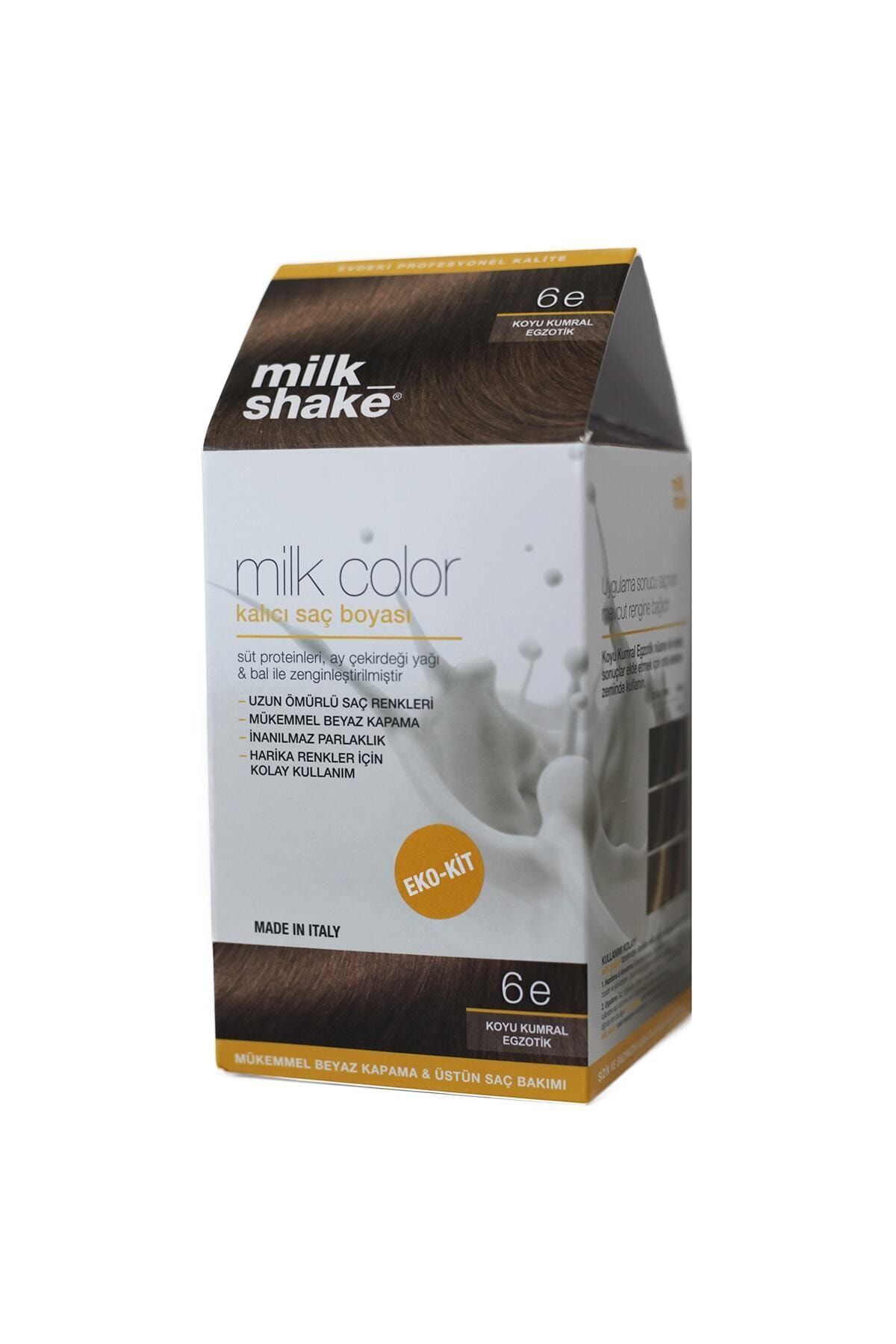 Milkshake Milk Color Eko-kit Koyu Kumral Egzotik -6e (Köpüksüz)