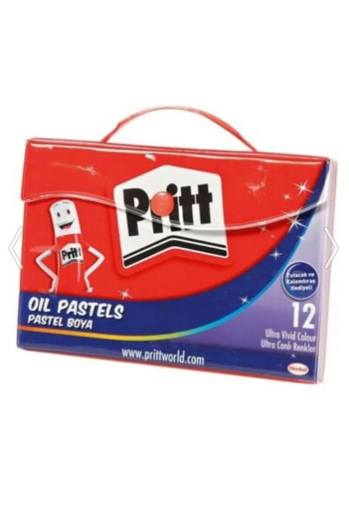 Pritt Çantalı Pastel Boya 12 Renk