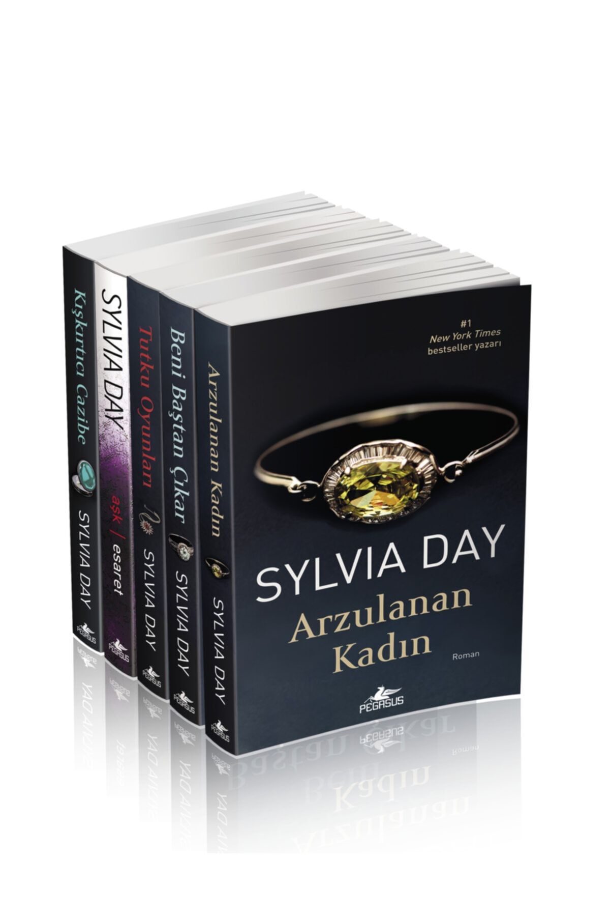 Pegasus Yayınları Sylvia Day Romantik Kitaplar Koleksiyon Takım Set 5 Kitap