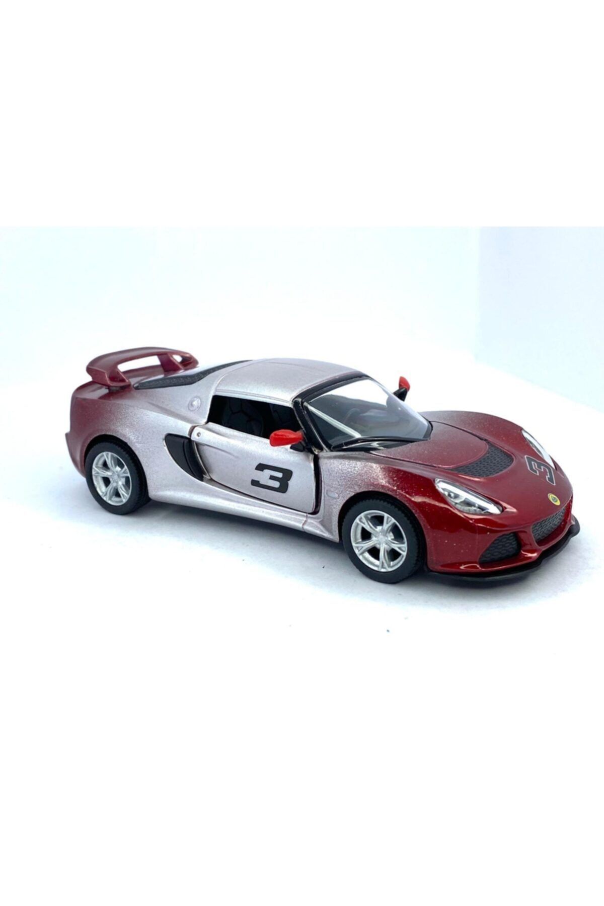 Kinsmart 2012 Lotus Exige S (çift Renkli ) - Çek Bırak 5inch. Lisanslı Model Araba, Oyuncak Araba 1:32