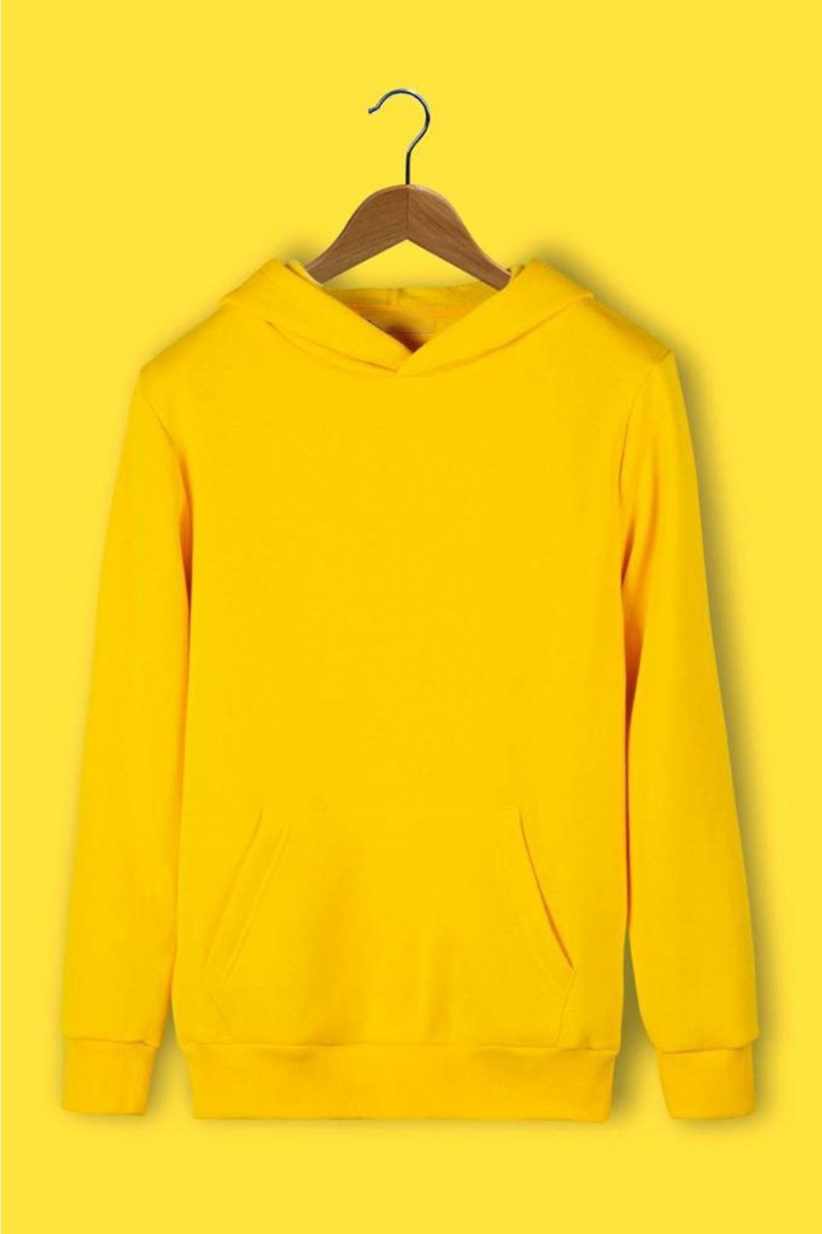 saka Basic Yellow Sweatshirt