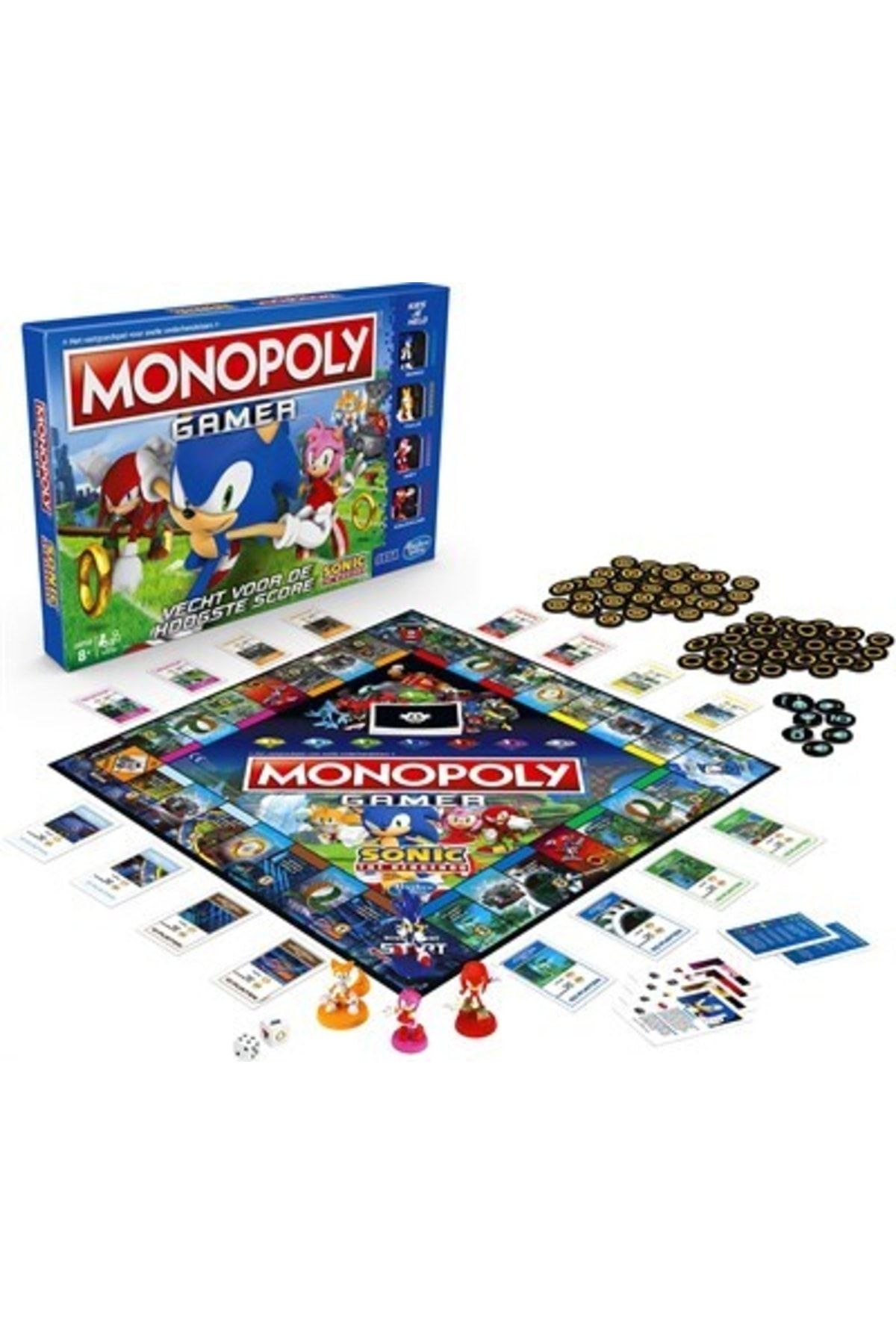 Monopoly Gamer Sonic The Hedgehog Temalı Kutu Oyunu