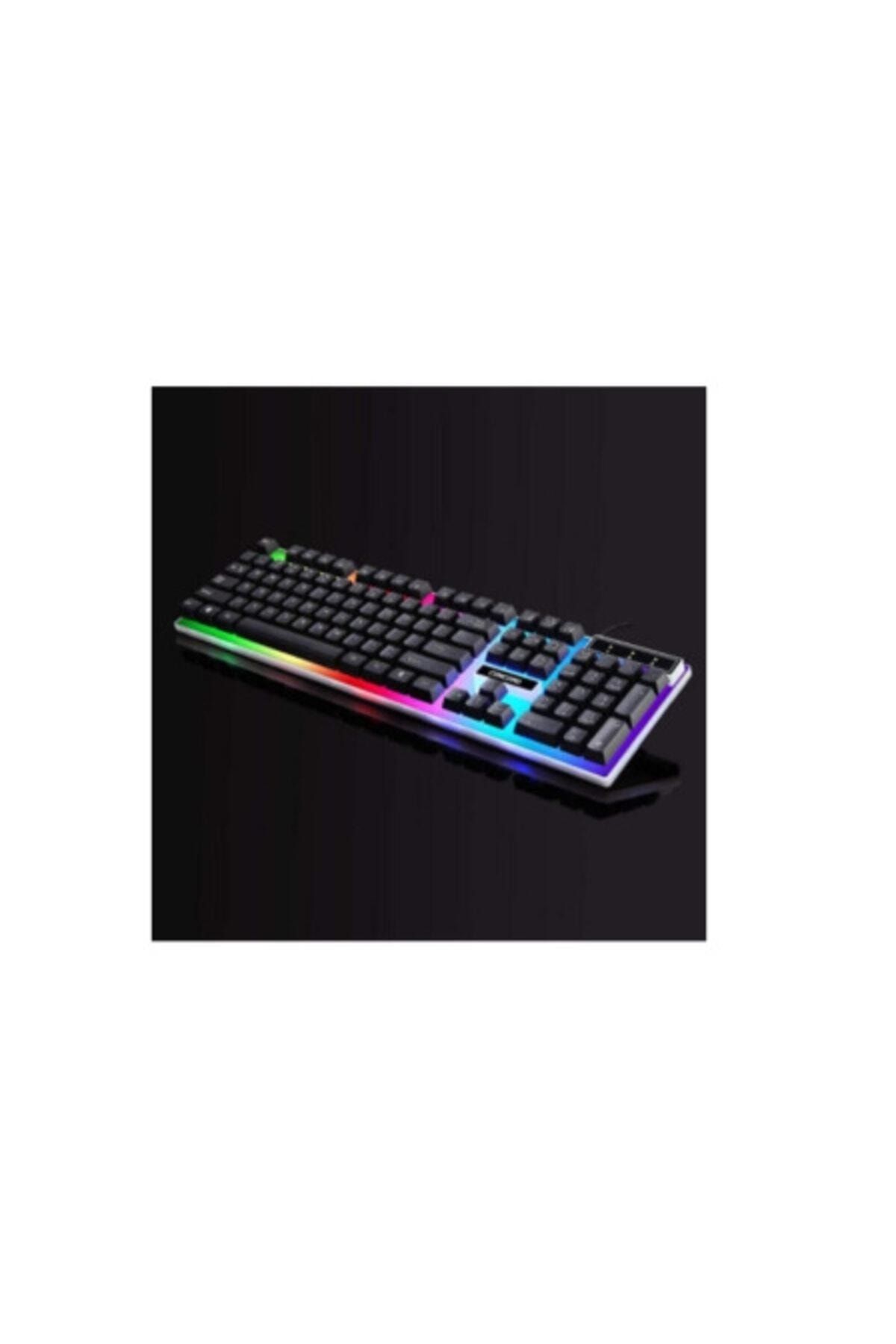 CYBERON Kablolu Led Işıklı Oyuncu Klavye & Mouse Seti Klavyemause