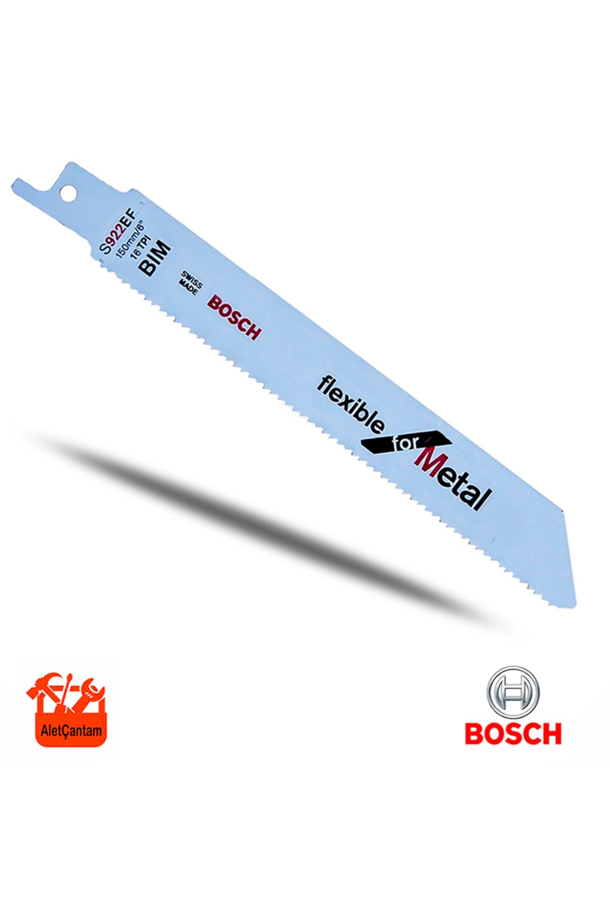 Bosch Tilki Kuyruğu Testere Bıçağı Metal