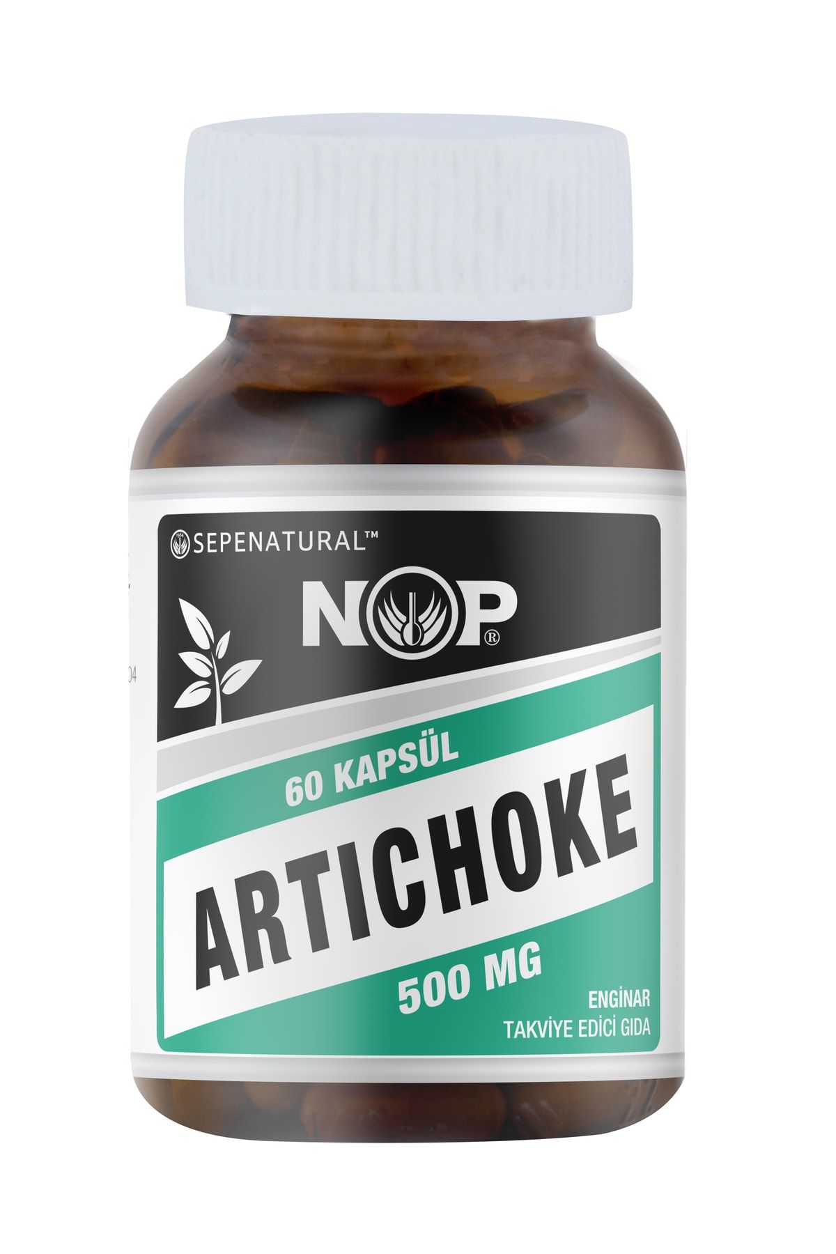 Sepe Natural Nop Enginar 60 Kapsül 500 mg Artichoke 60 Kapsül