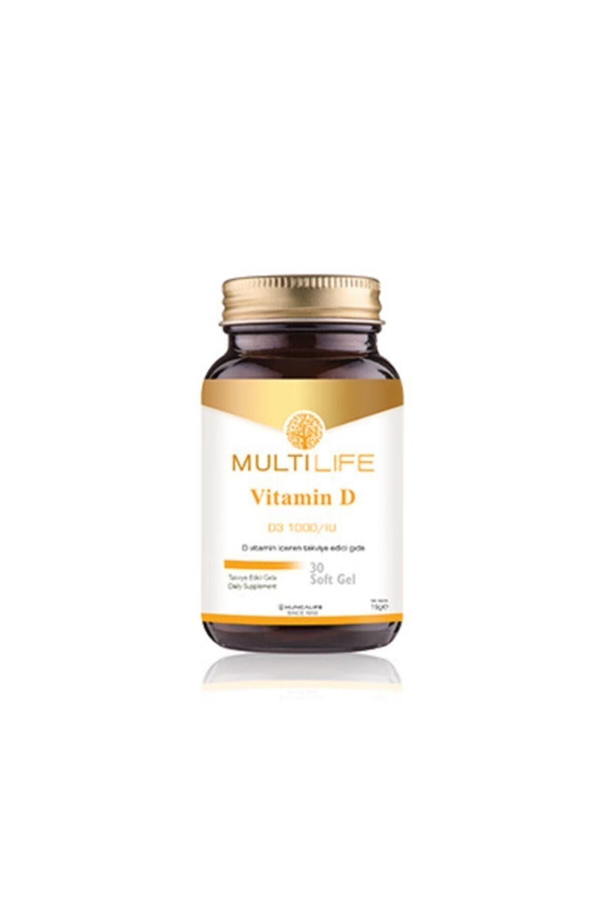 Huncalife Multilife D Vitamin 30 Kapsül