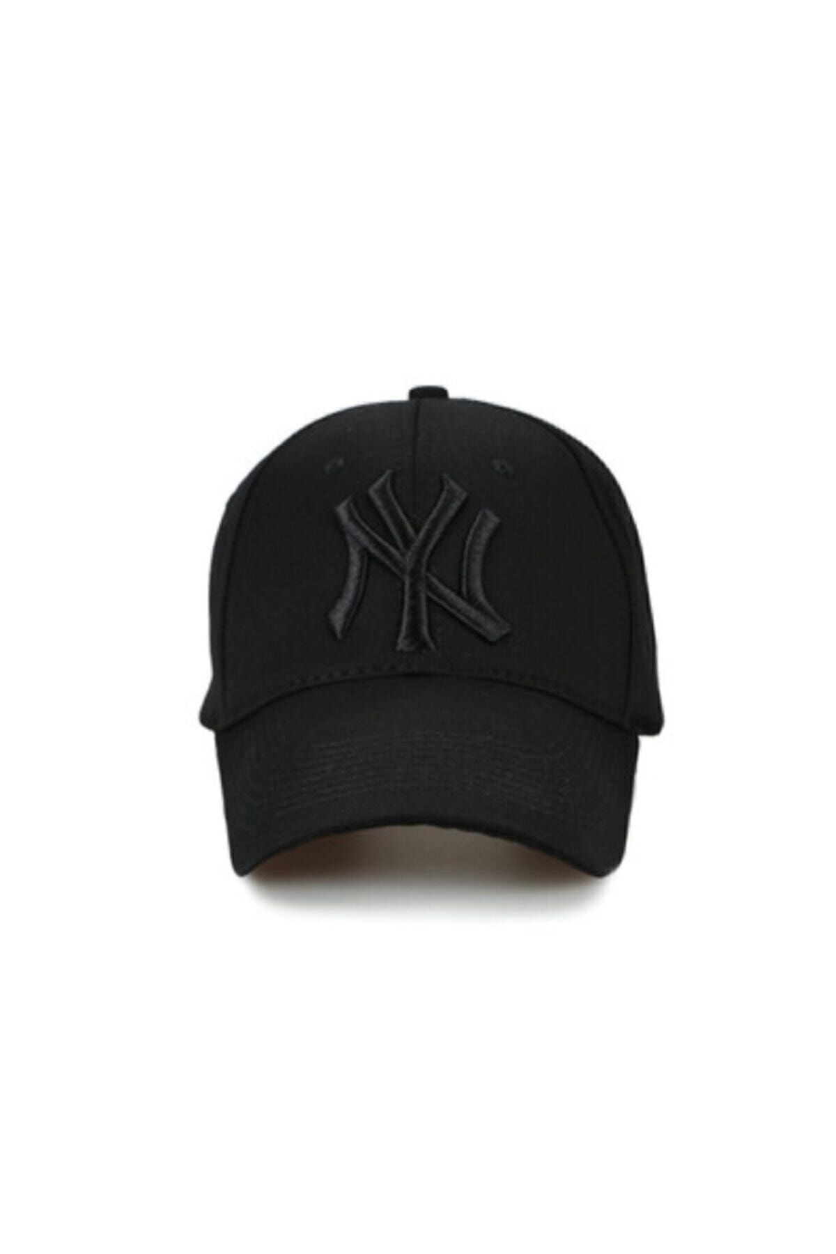 ERASTORE Ny New York Unısex Siyah Şapka