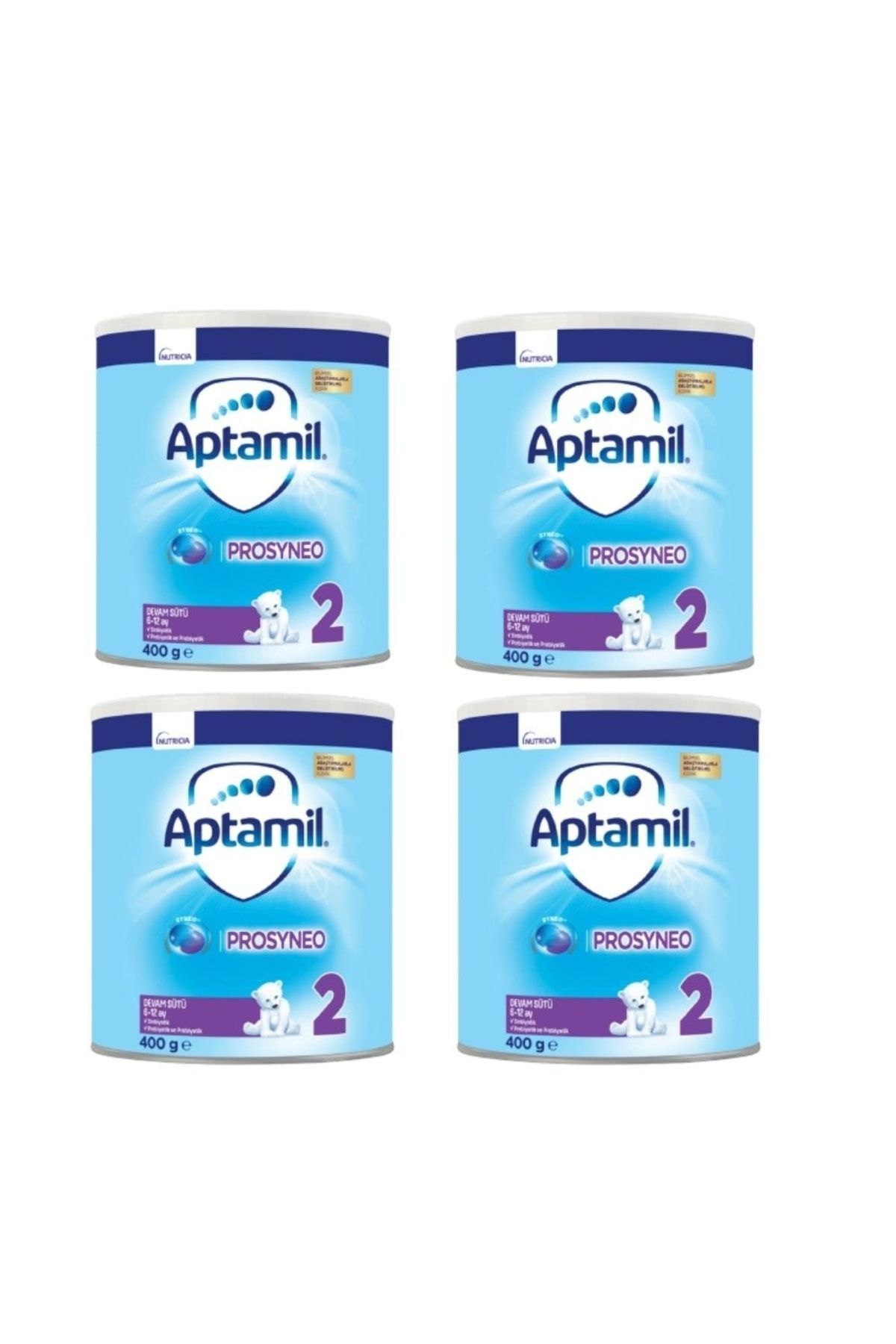 Aptamil Prosyneo 2 Numara Devam Sütü 400gr 4'lü Paket.