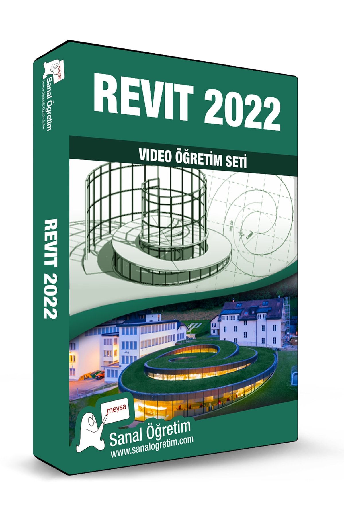 Sanal Öğretim Revit 2022 Video Ders Eğitim Seti
