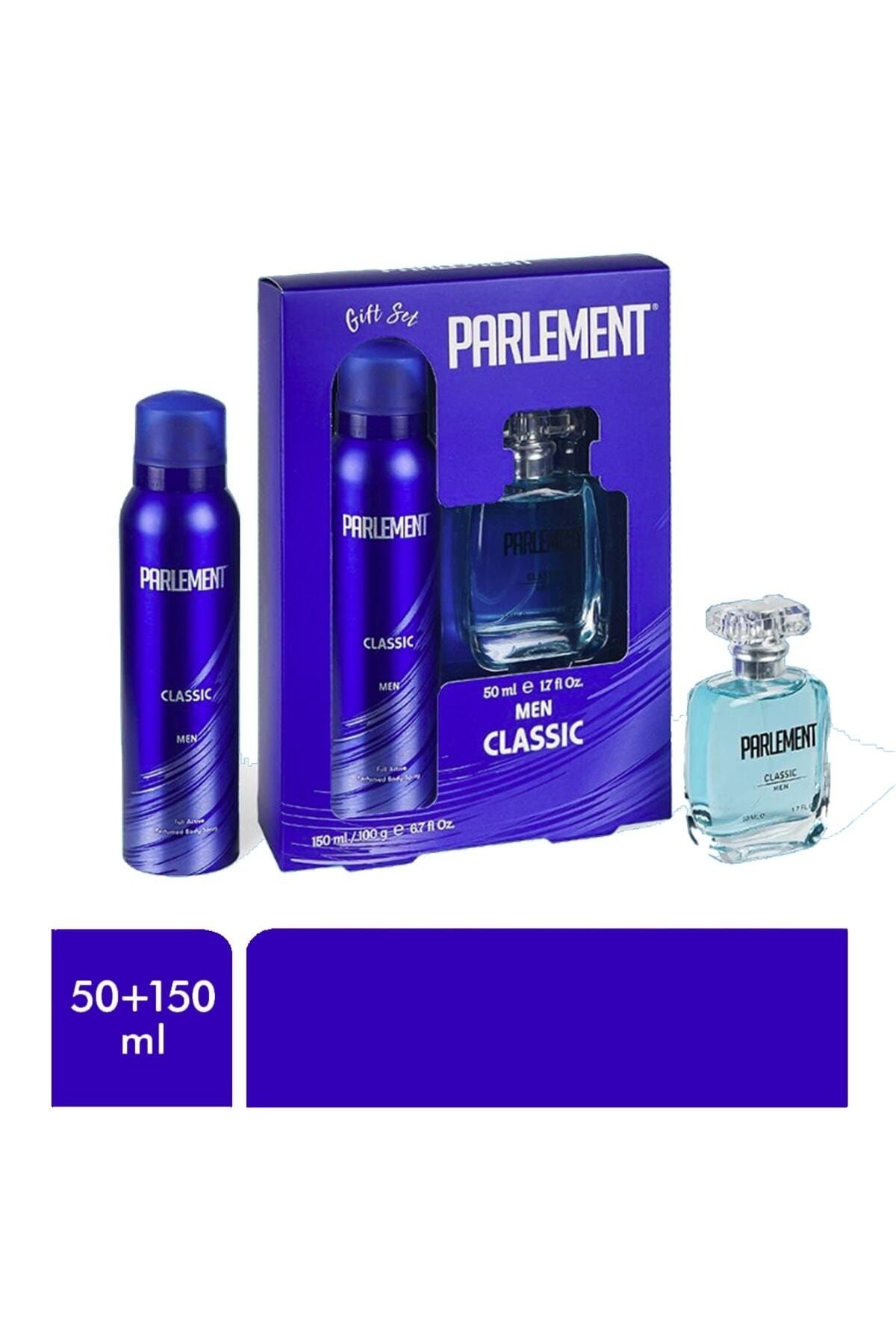 Parlement 150ml 50ml Erkek Parfüm Seti Classıc