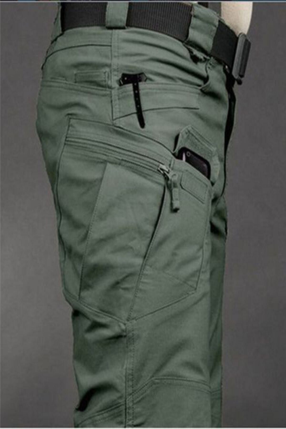 MONTANA TAKTİKAL Erkek Tactical Pantolon Haki Yeşil *34/32*