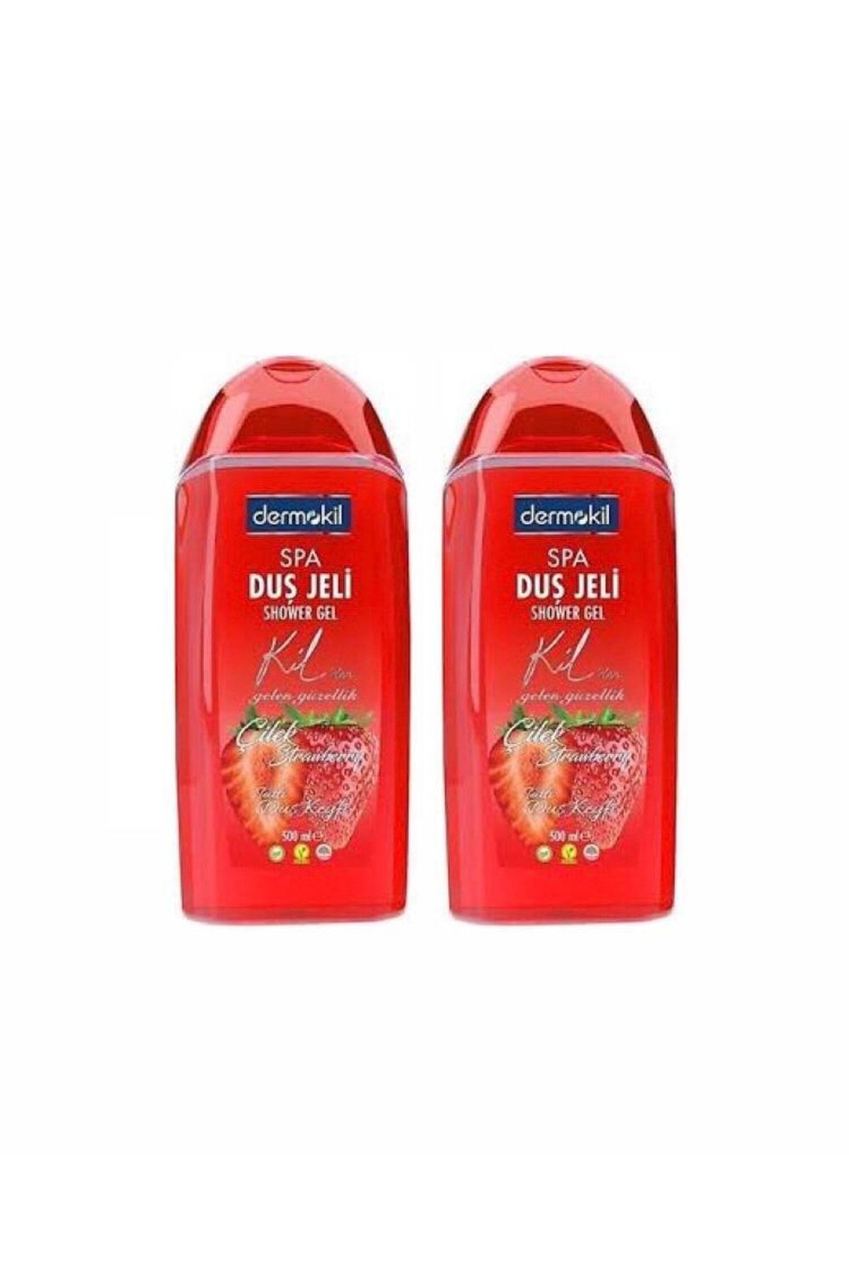 Dermokil Duş Jeli Çilek 500 Ml X 2 Adet