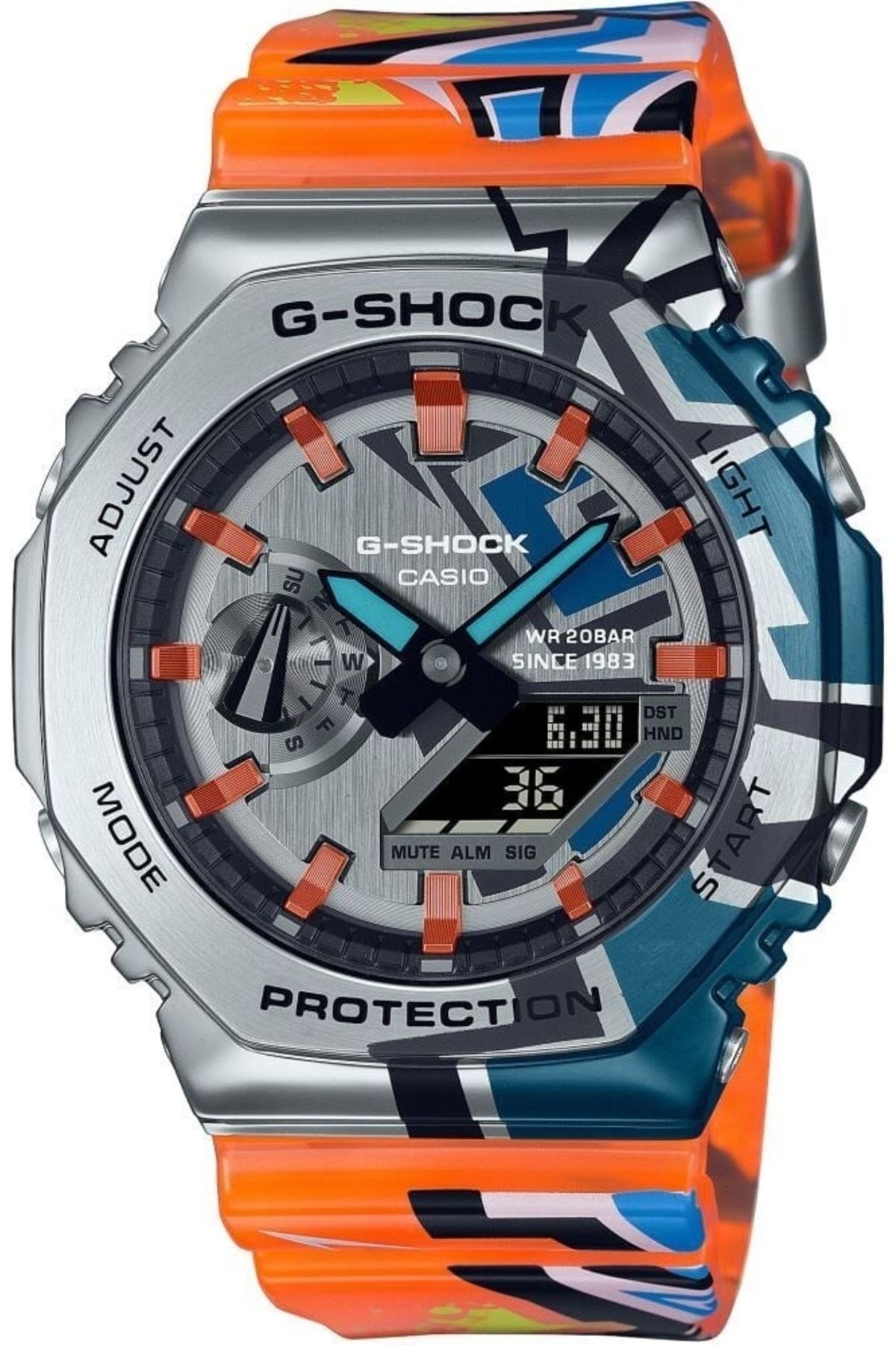 Casio Unisex Kol Saati G-Shock GM-2100SS-1ADR