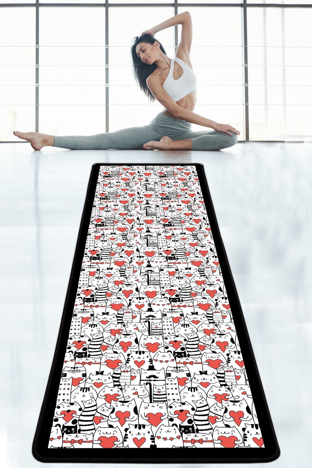 Chilai Home Spurious 60x200 cm Djt Yoga,spor,fitness,pilates Halısı Yıkanabilir Kaymaz
