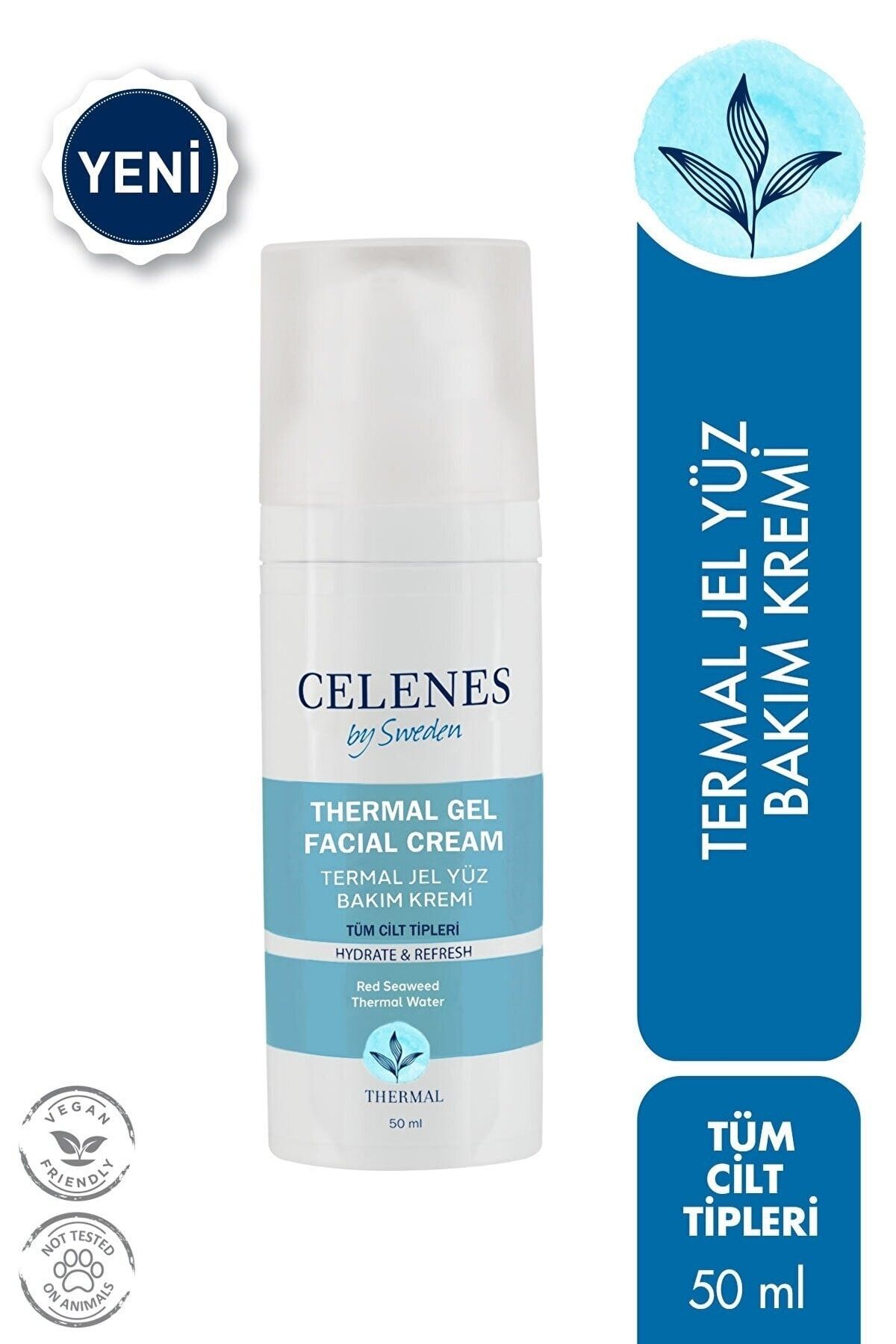 Celenes by Sweden By Sweden Thermal Jel Yüz Bakım Kremi 50 Ml