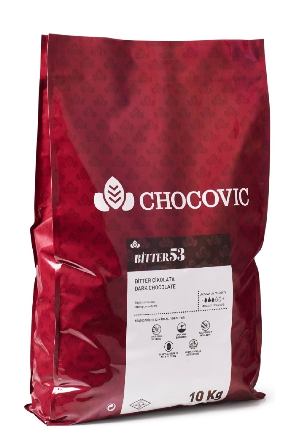 Callebaut Chocovic Bitter Para Çikolata - 10 Kg