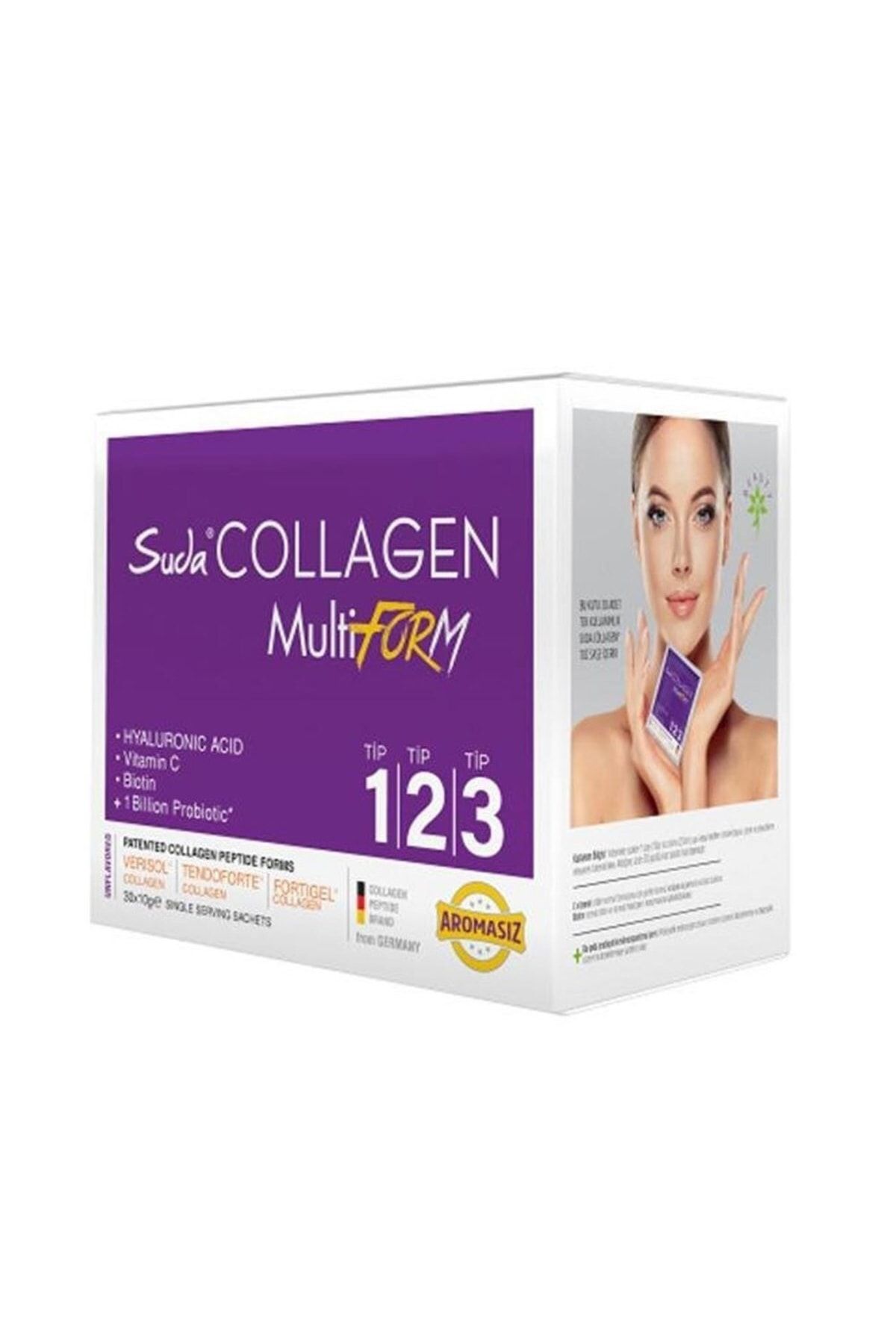 Suda Collagen Multiform Aromasız 10 Gr X 30 Saşe