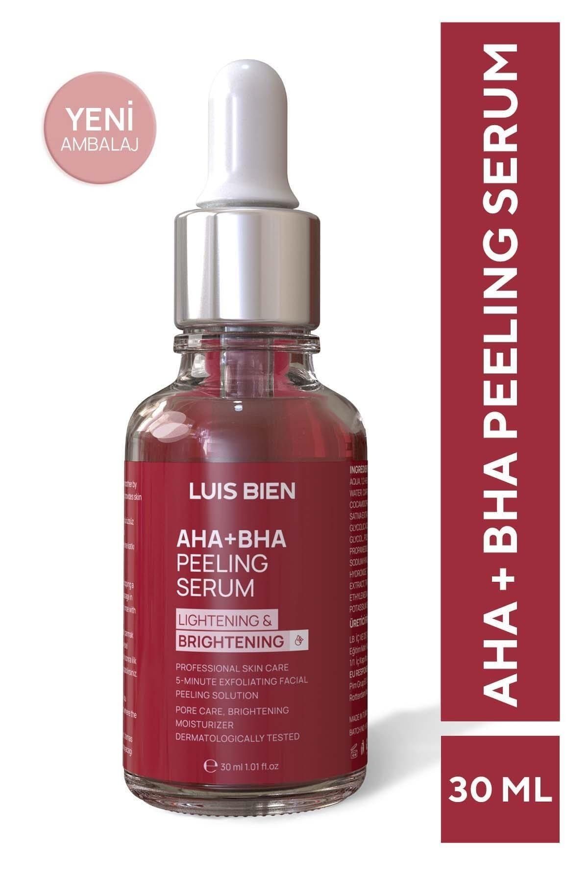 Luis Bien AHA+BHA Cilt Tonu Eşitleyici Kırmızı Peeling Serum 30 ml (Aha 10% + Bha 2%)