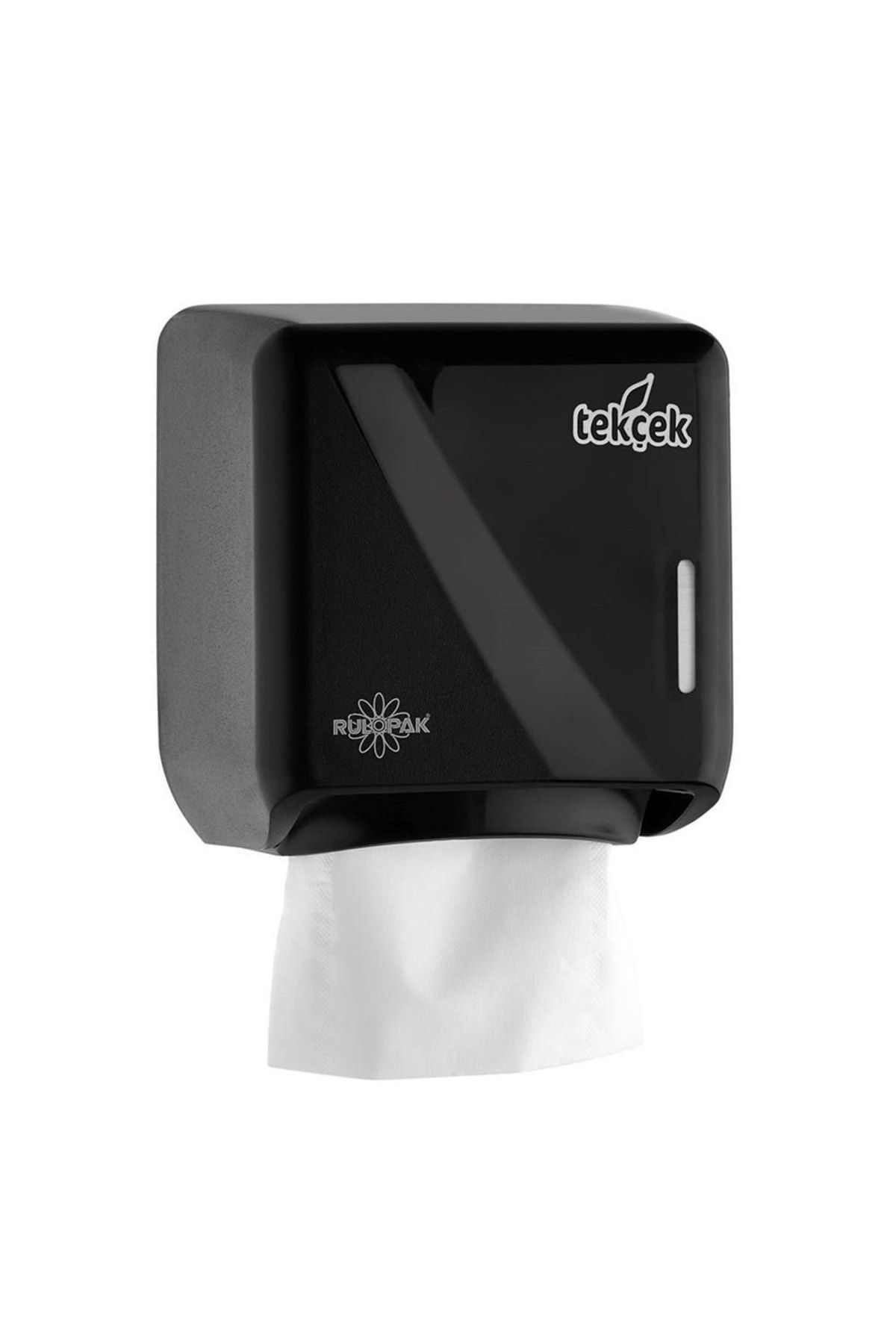 Rulopak Mini Tekçek Tuvalet Kağıdı Dispenseri Siyah R-1319