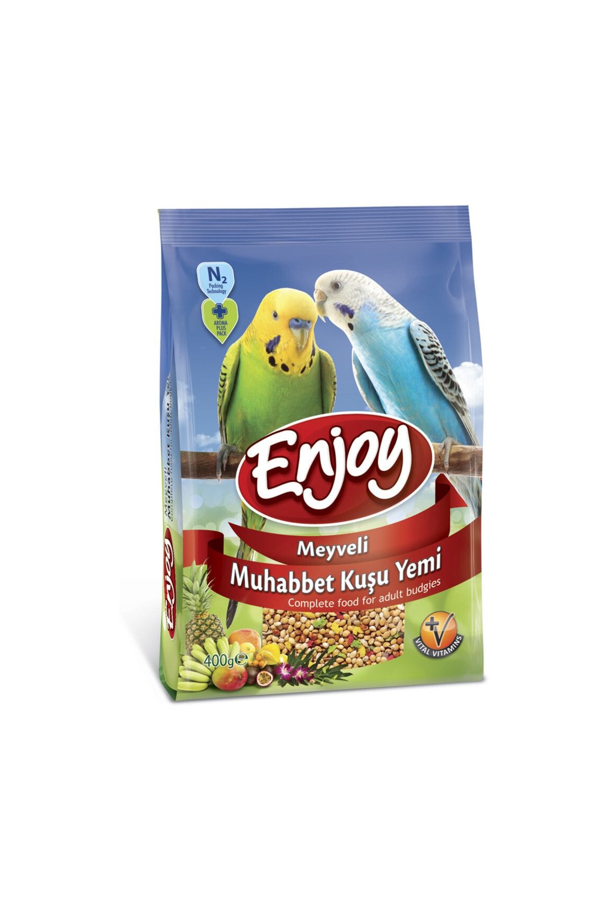 Enjoy Muhabbet Meyveli Kuş Yemi 400 Gr