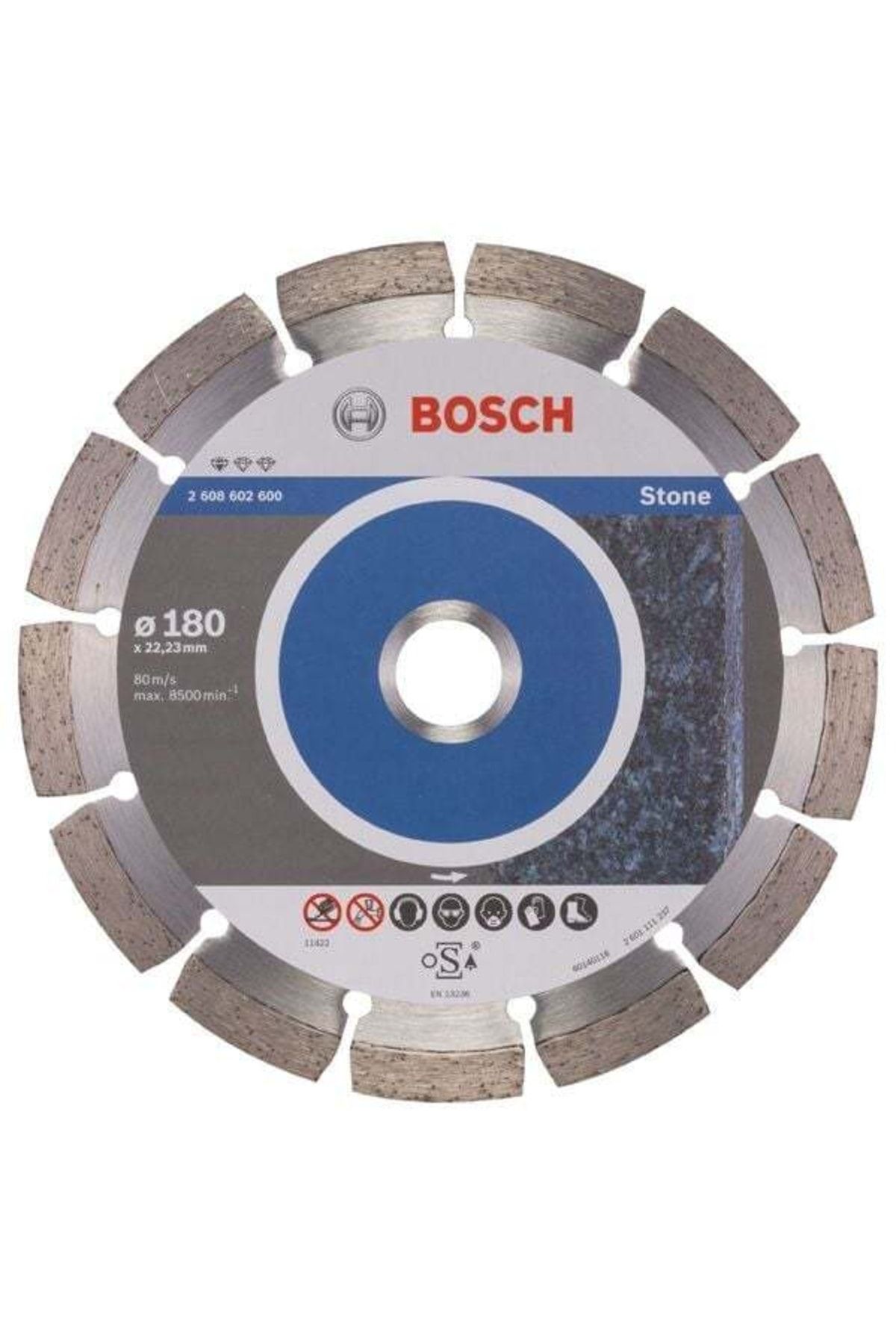 Bosch Granit Ve Doğal Taşlar Için Elmas Testere 180 Mm