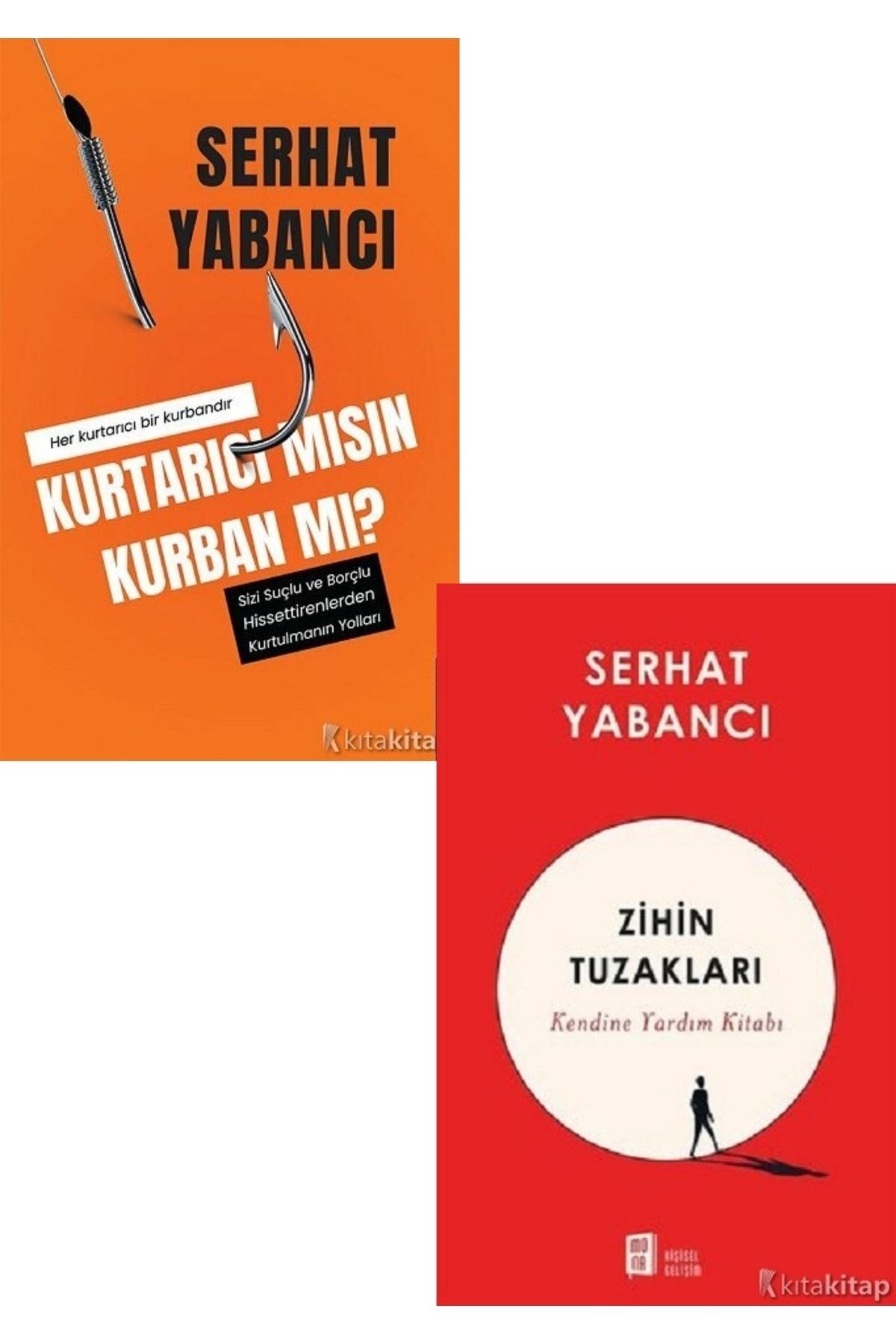Destek Yayınları Kurtarıcı Mısın Kurban Mı? - Zihin Tuzakları - Serhat Yabancı 2 Kitap Set