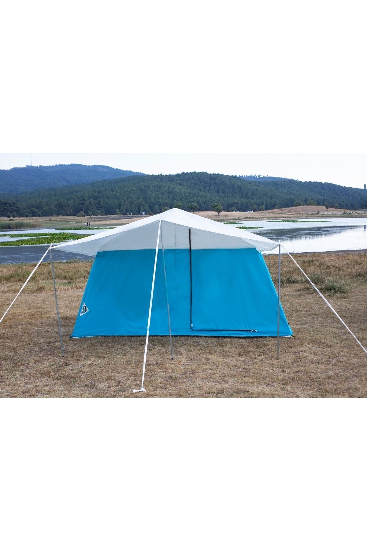 uç uludağ çadır Tek Odalı Akrilik Kumaş Kamp Çadırı - Turkuaz