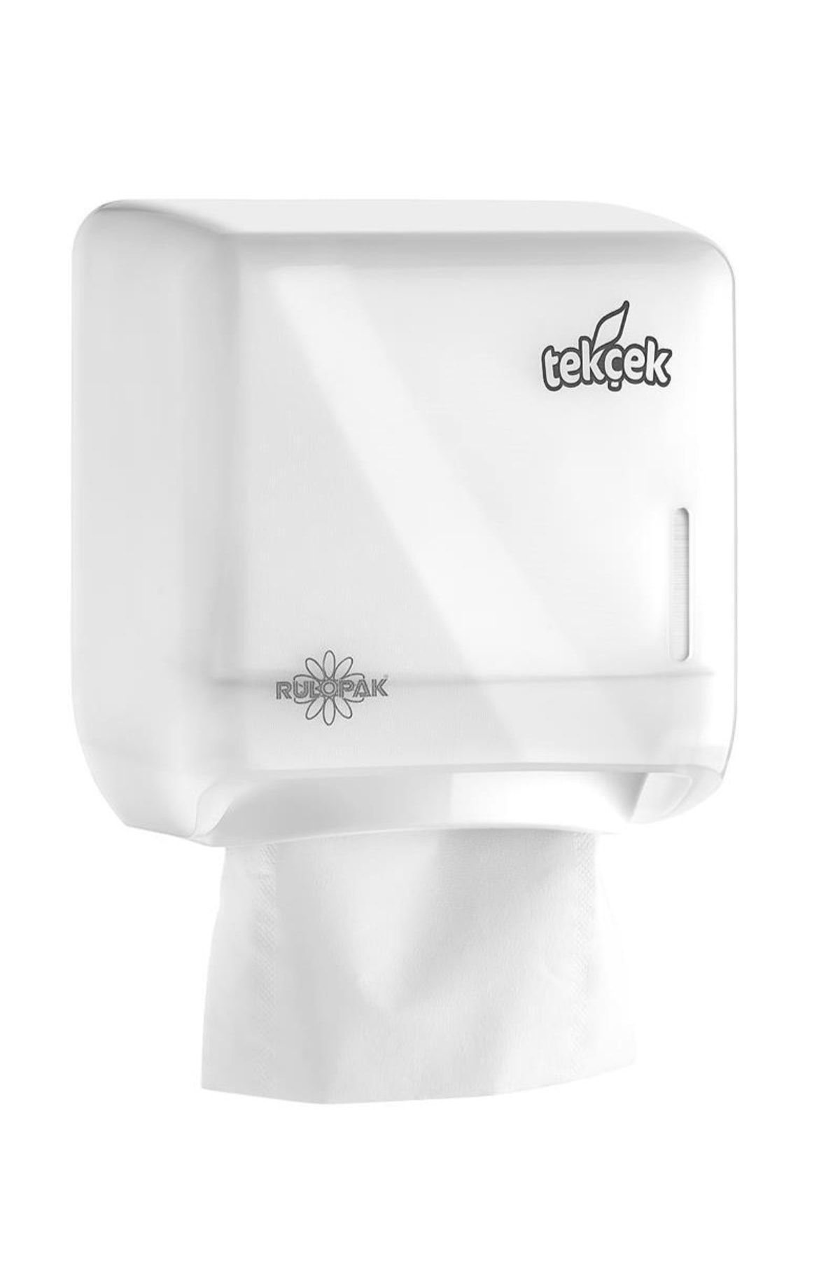 Rulopak Tekçek Minituvalet Kağıdı Dispenseri Transparan Beyaz