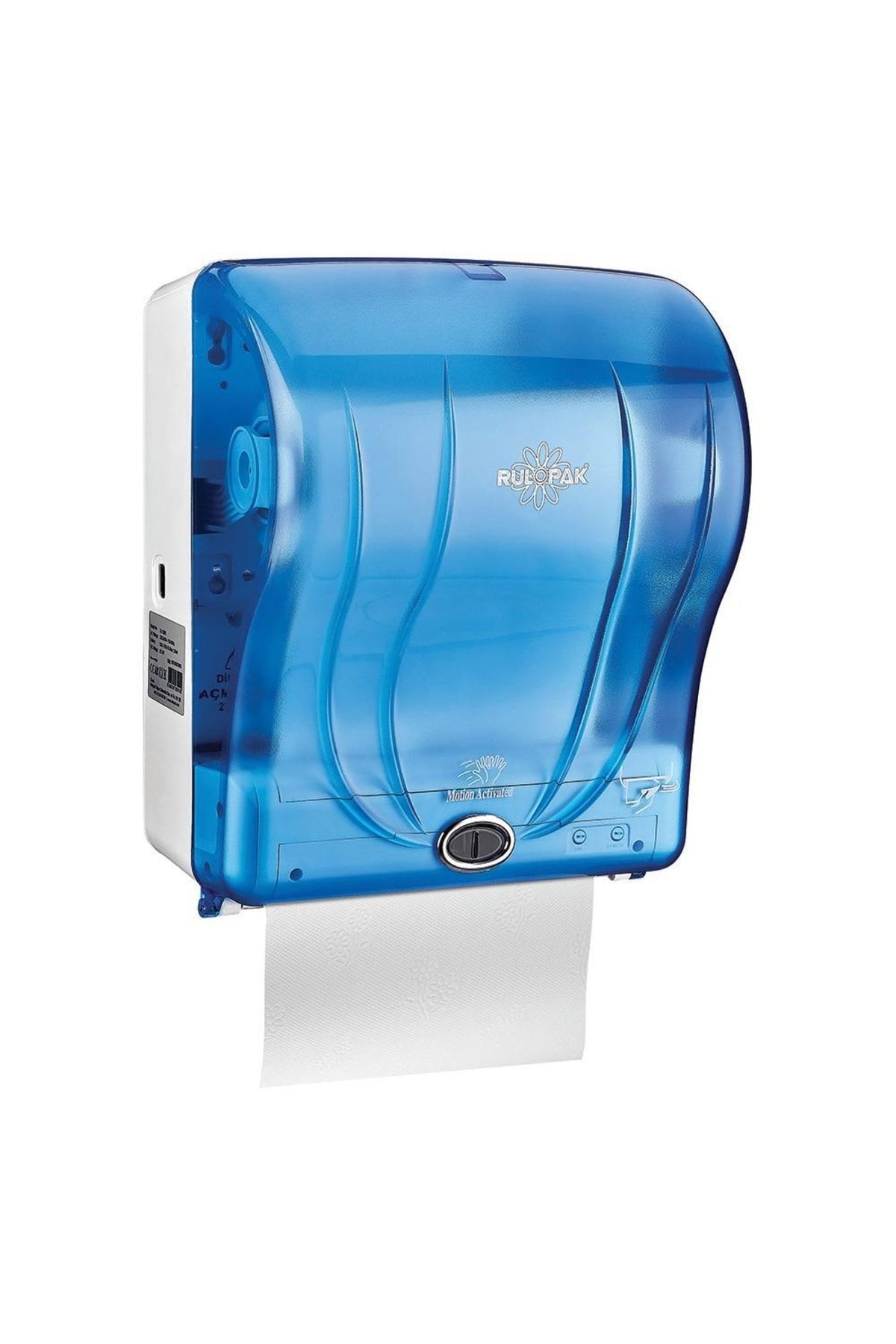 Rulopak Sensörlü Kağıt Havlu Dispenseri 21 Cm Mavi