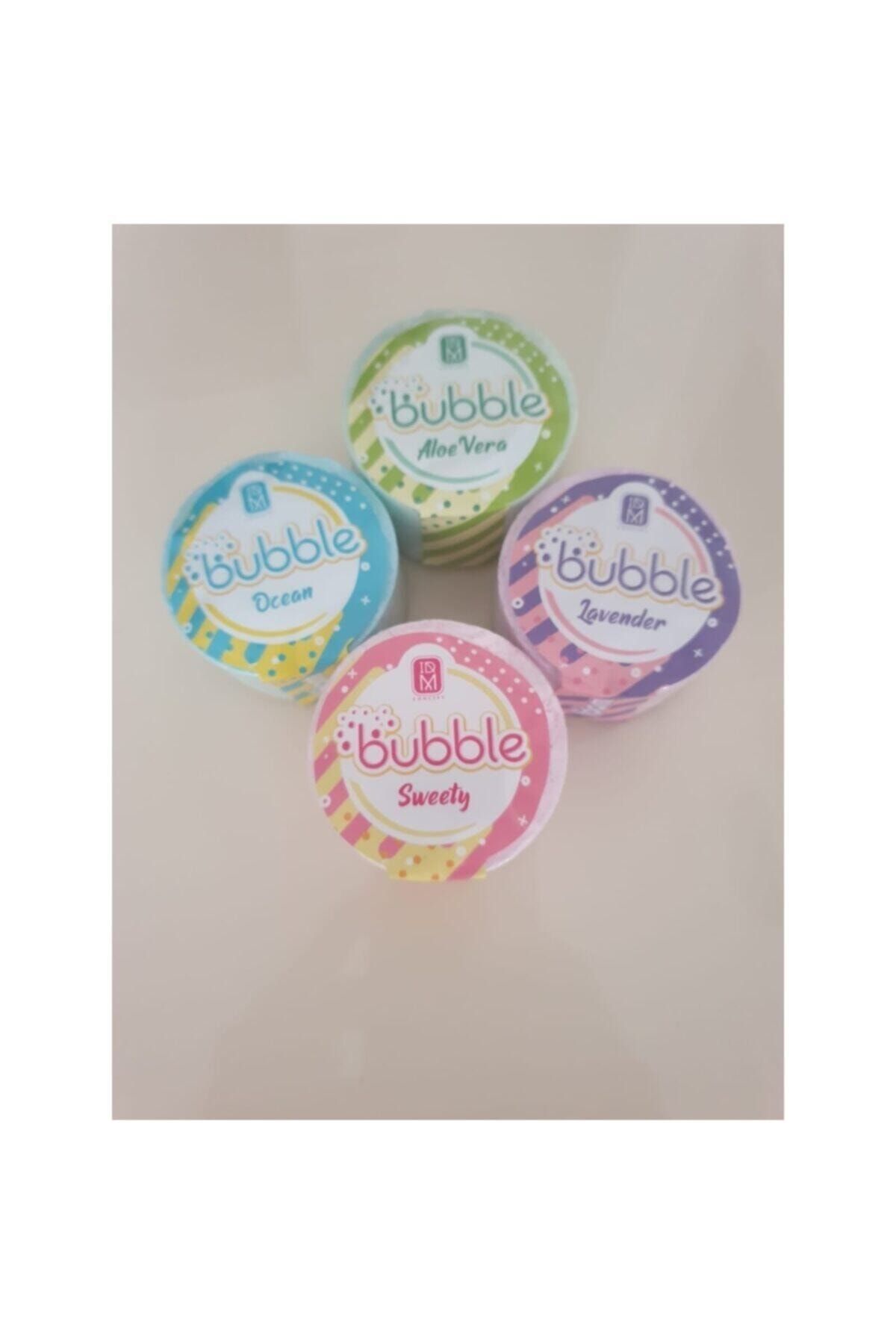 IDM Bubble Pedikür Topu 4'lü Set (Ocean-lavender-aloe Vera-sweety)