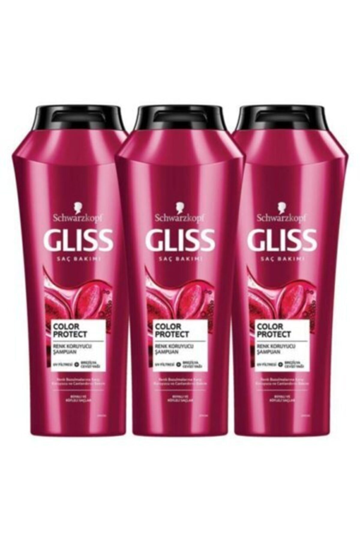 Gliss Color Protect Şampuan 3'lü 500 ml