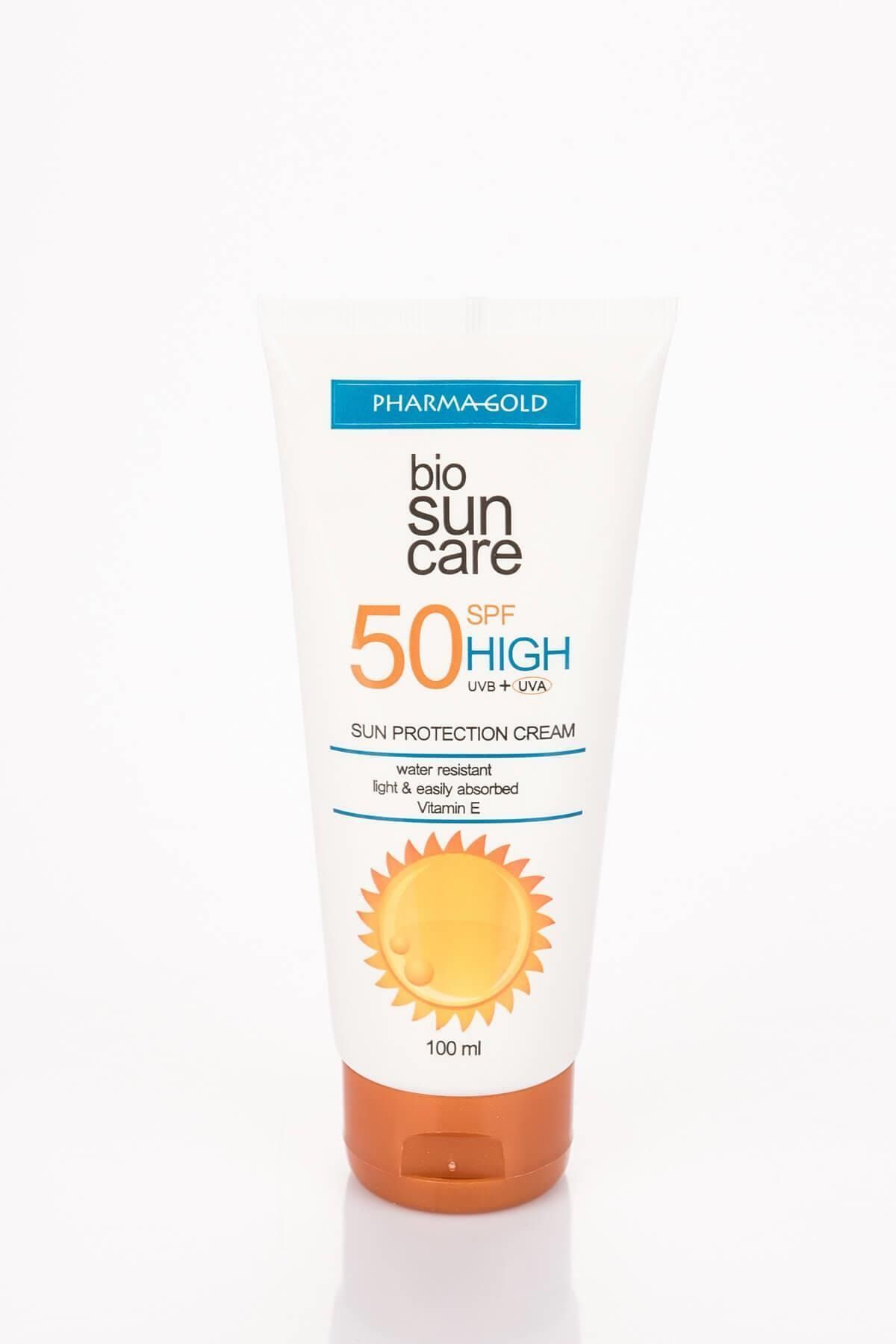 Pharma Gold Bio Suncare Spf50+ Sun Protection Cream 100 ml - Güneş Kremi
