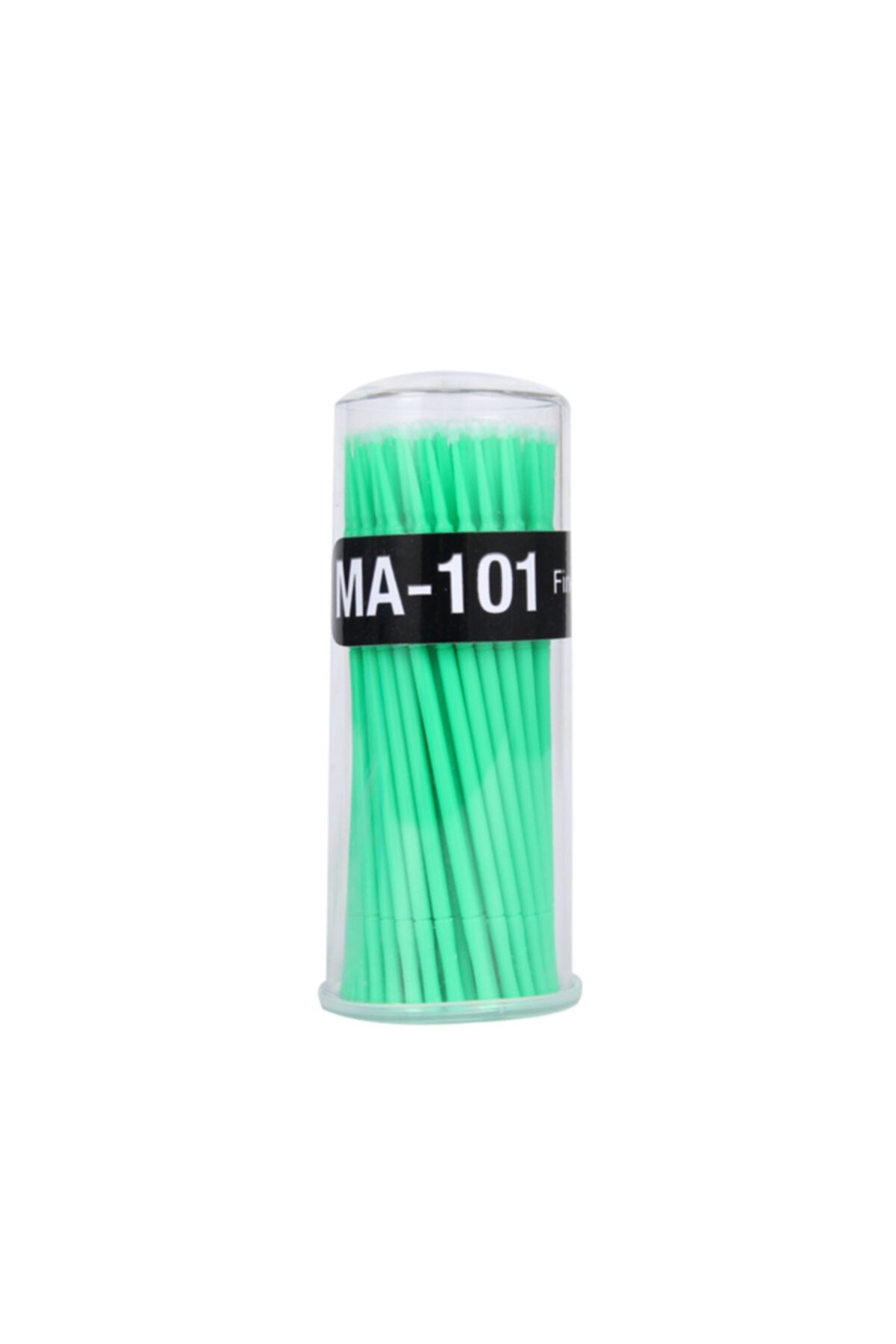 Bmx Micro Brush İpek Kirpik & Kalıcı Makyaj & Kirpik Lifting Çubuğu Yeşil 100 Adet