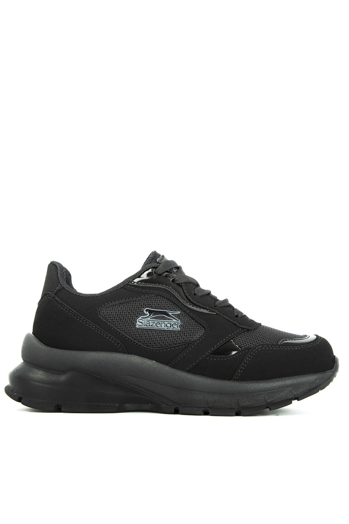 Slazenger Kansas Sneaker Kadın Ayakkabı Siyah / Siyah Sa11lk016