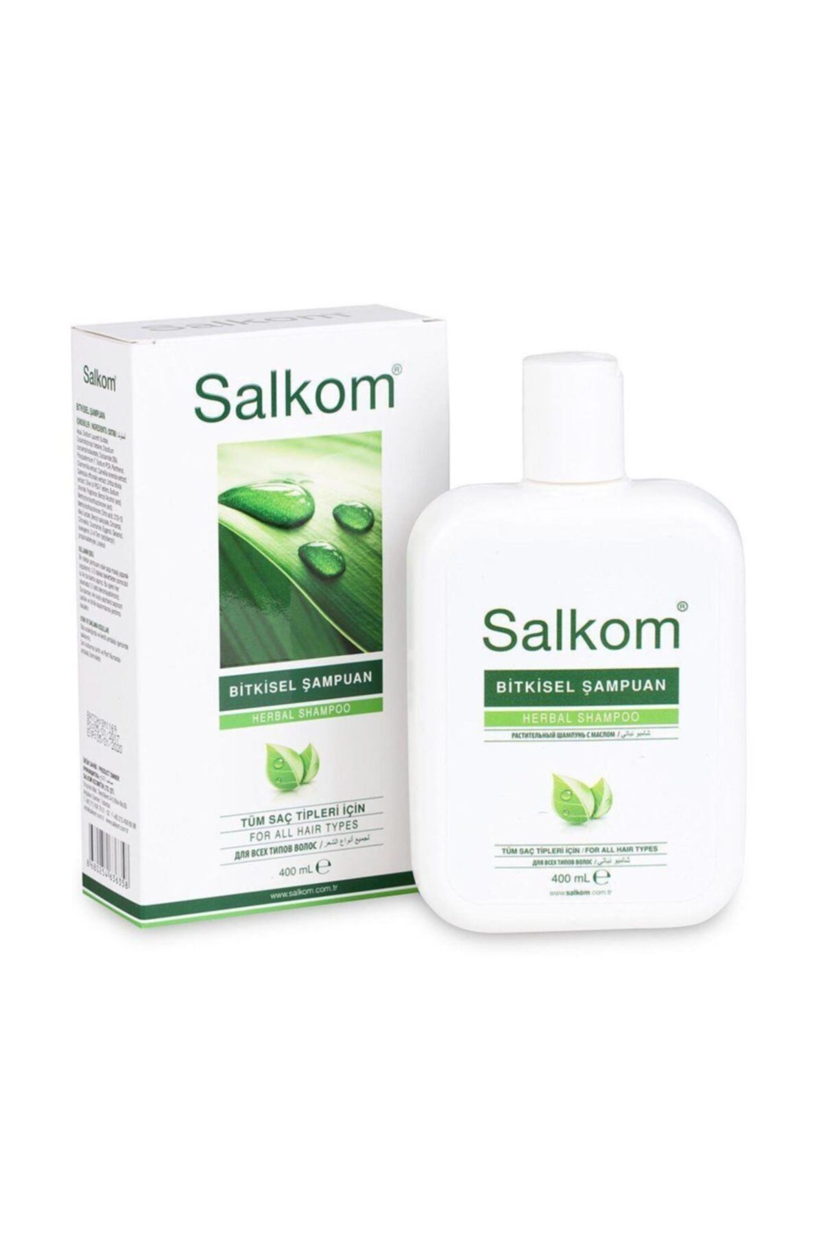 Salkom Bitkisel Içerikli Şampuan 400 ml